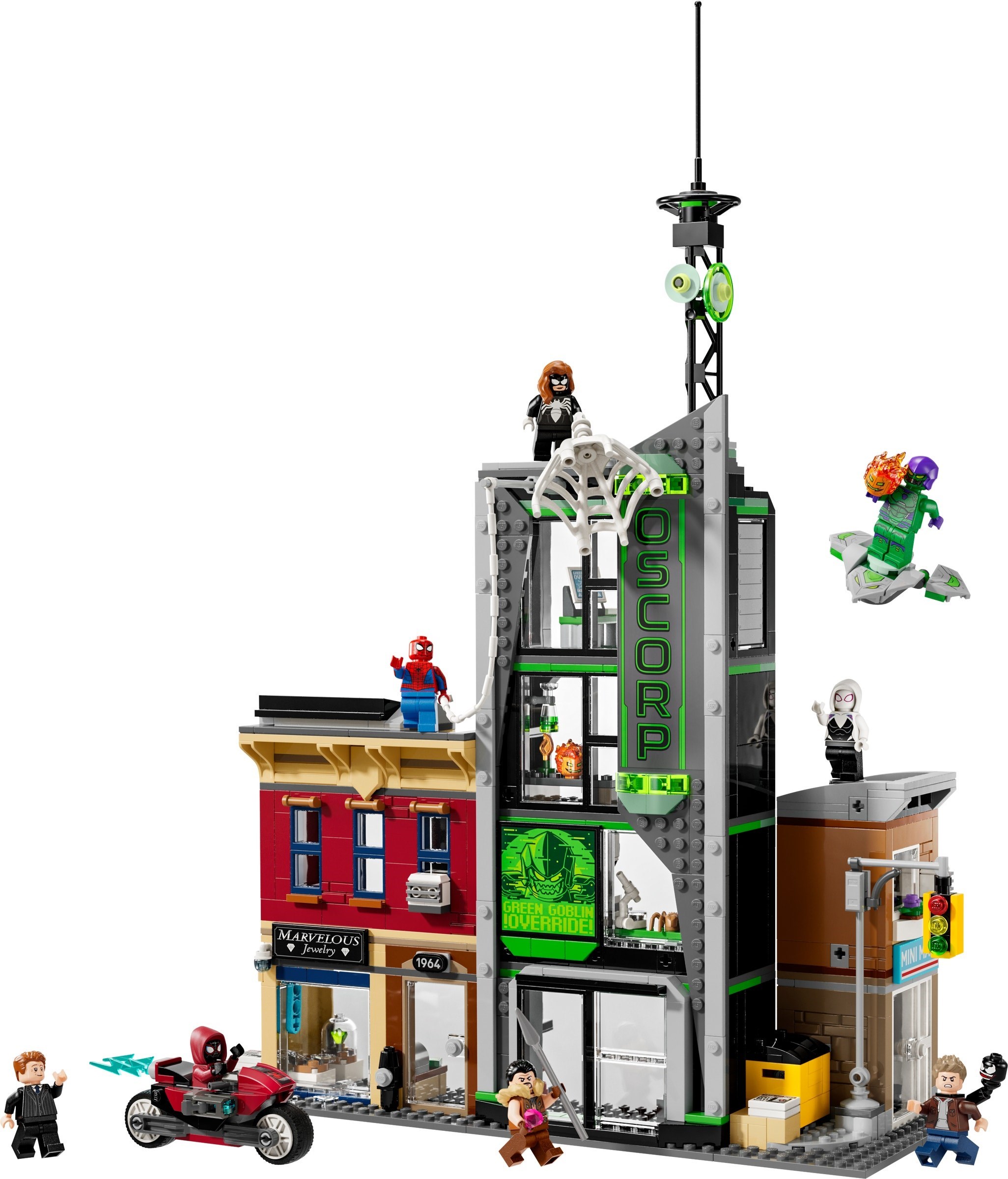 ����������� LEGO 76324 - ���� �������-���� ������ Oscorp 