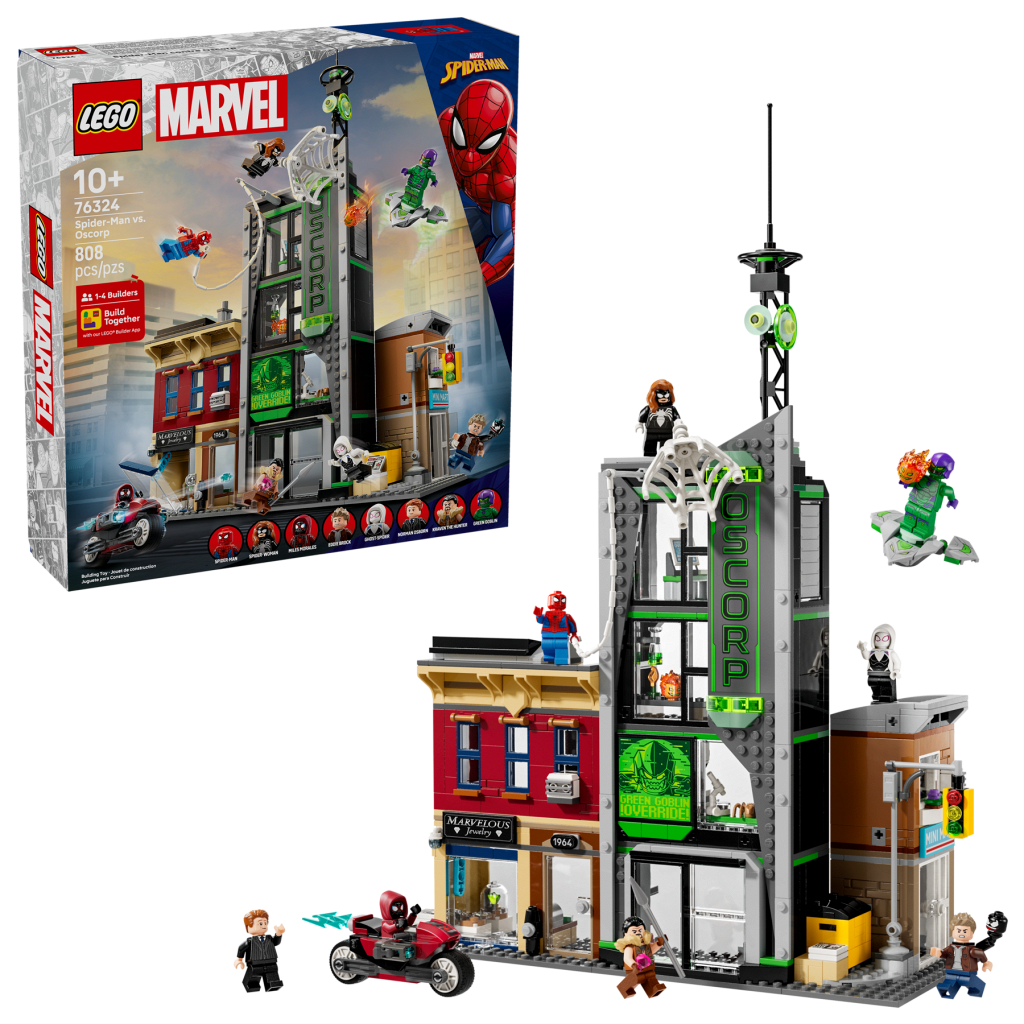 ����������� LEGO 76324 - ���� �������-���� ������ Oscorp 