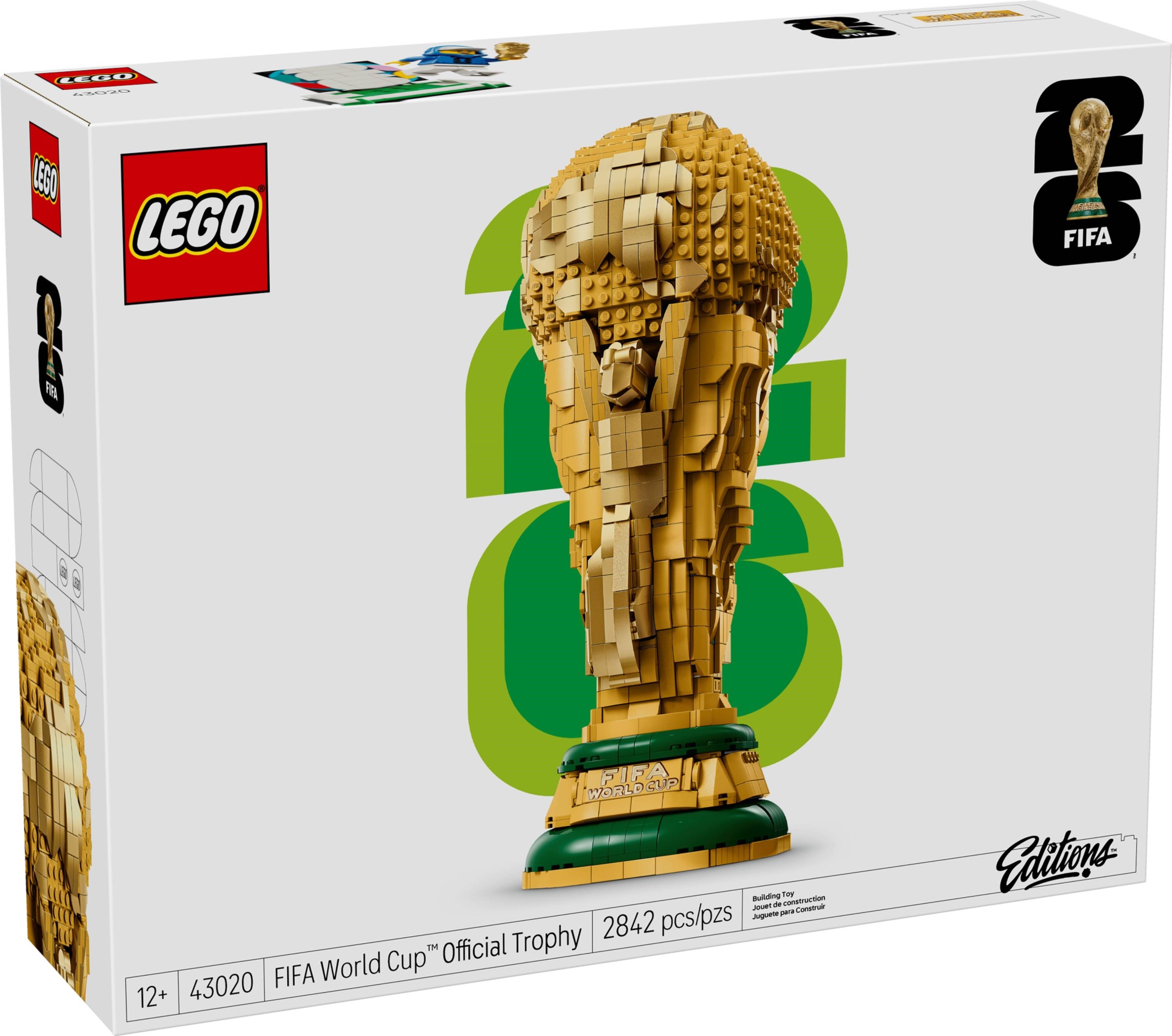 ����������� LEGO 43020 - ���� ����� ���� FIFA, 2842 �������