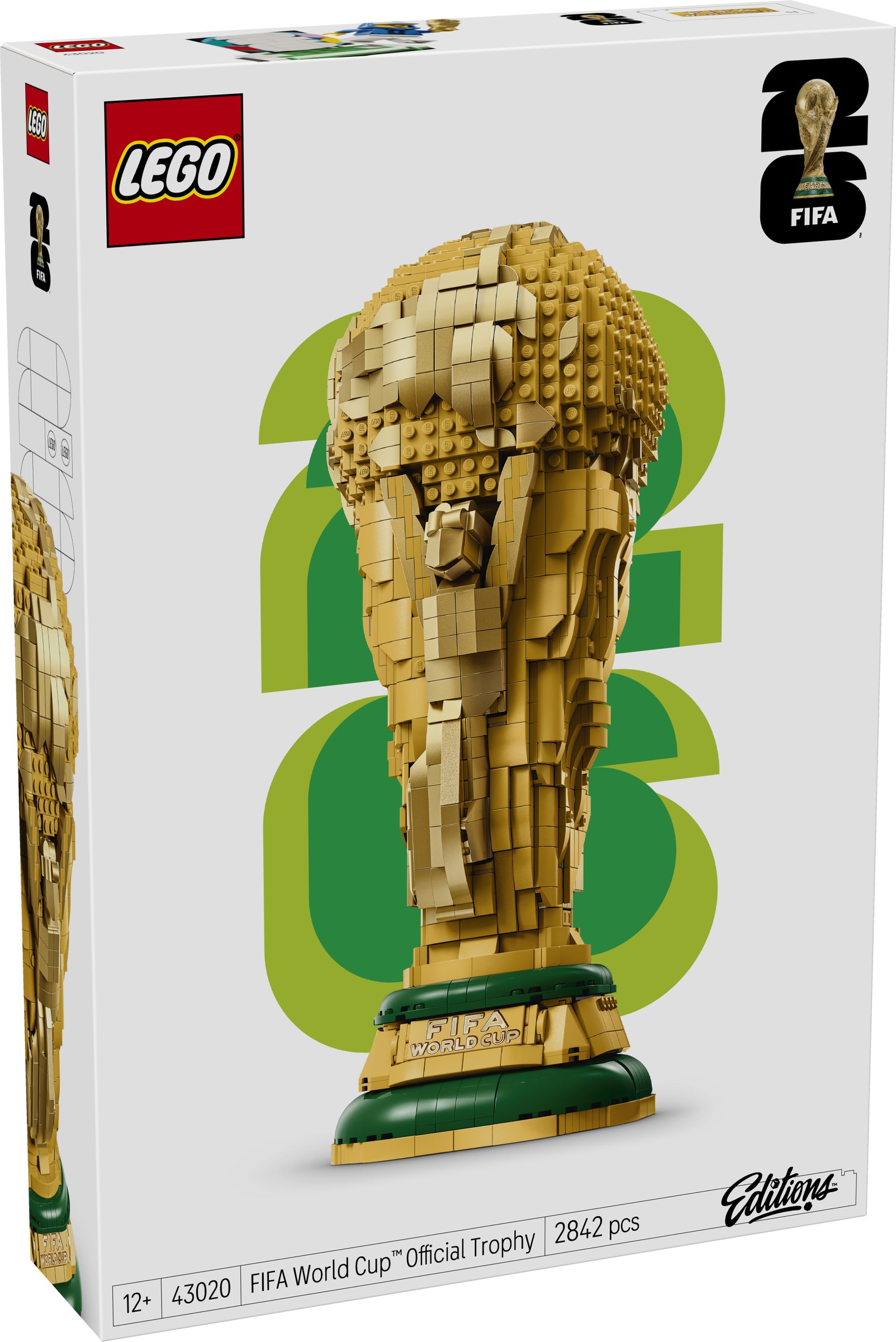 ����������� LEGO 43020 - ���� ����� ���� FIFA, 2842 �������