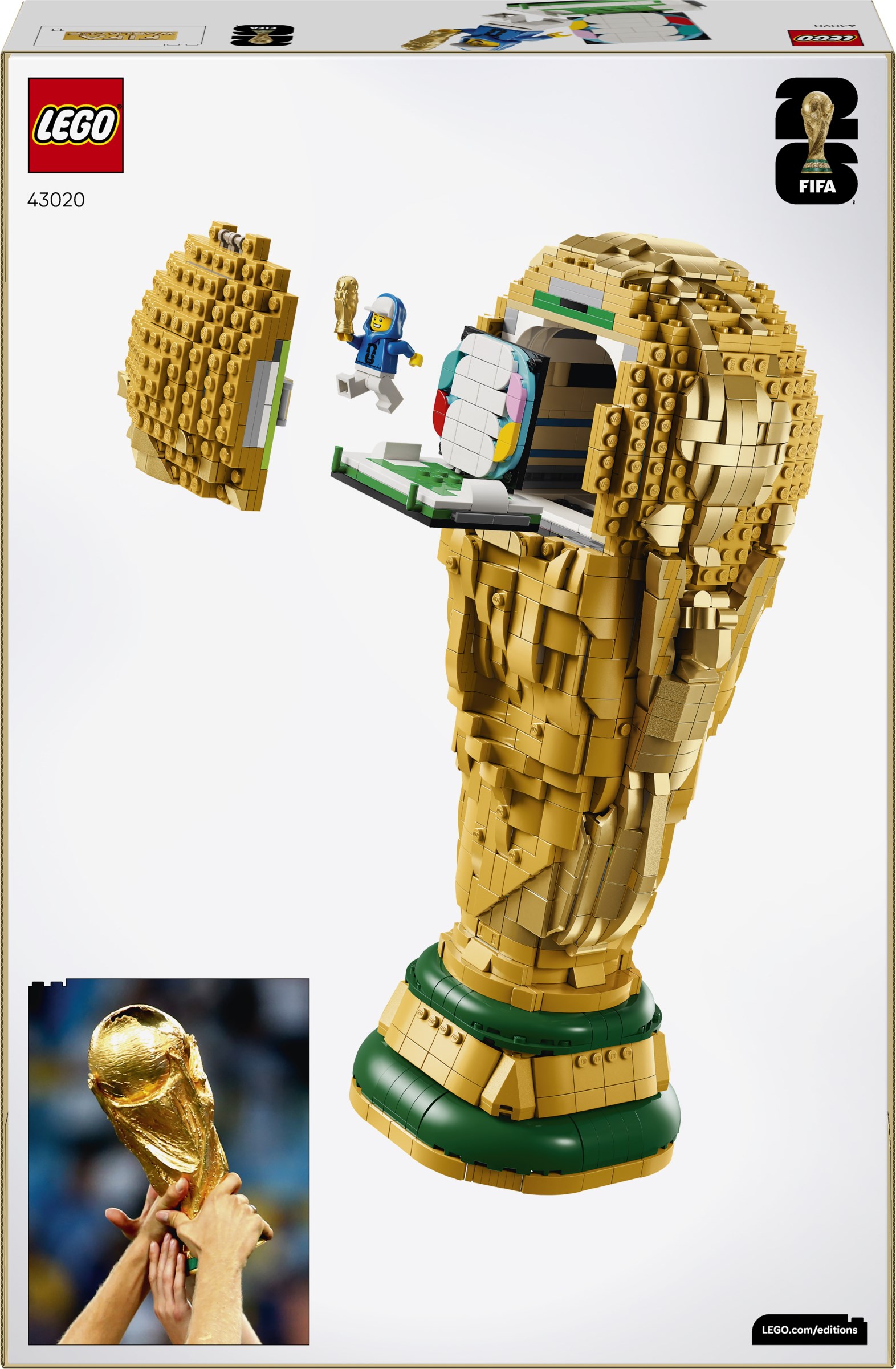 ����������� LEGO 43020 - ���� ����� ���� FIFA, 2842 �������