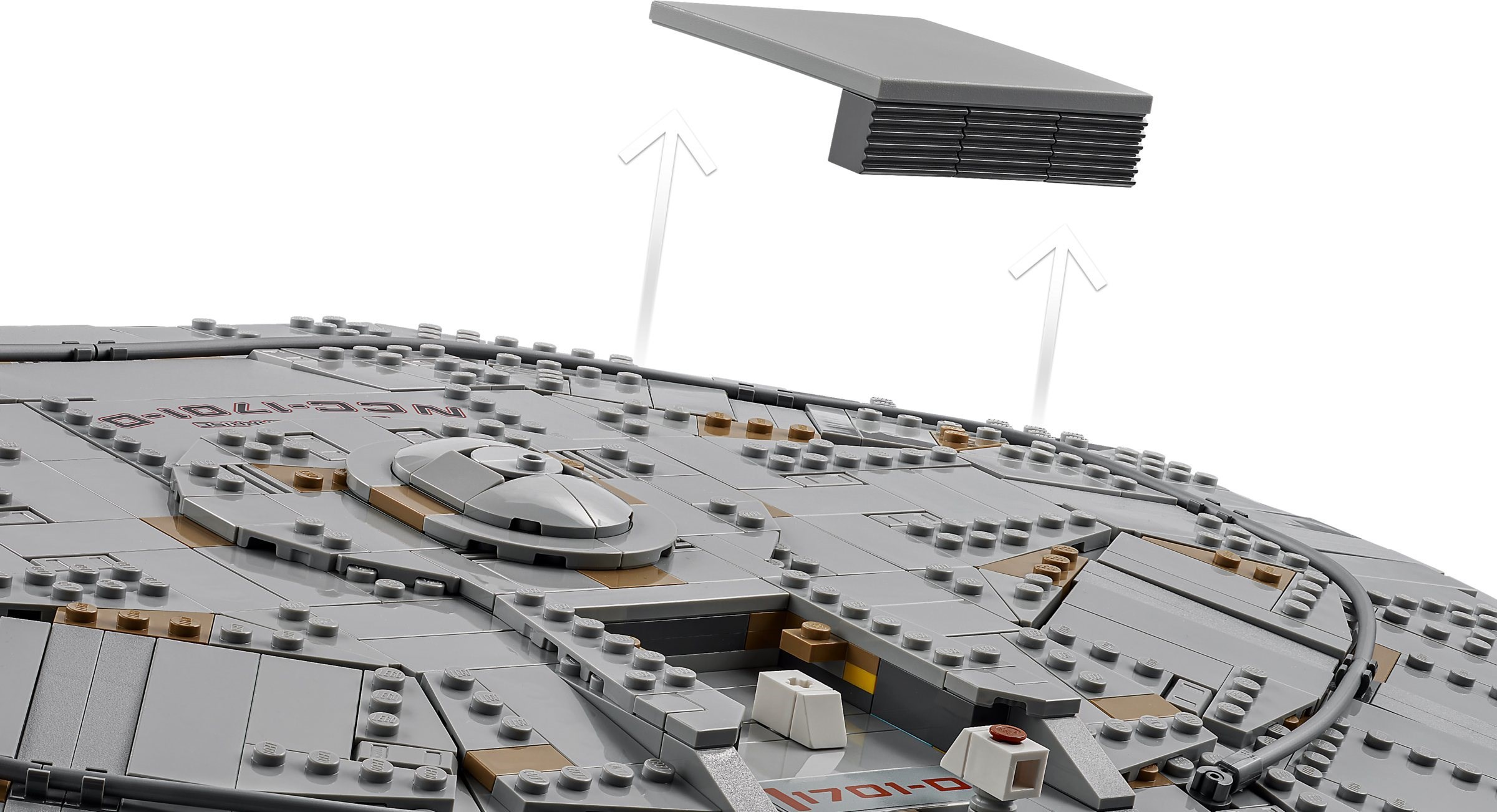 ����������� LEGO 10356 - ���� ���� ���� �������� ������� ����������  NCC-1701-D, 3600 �������