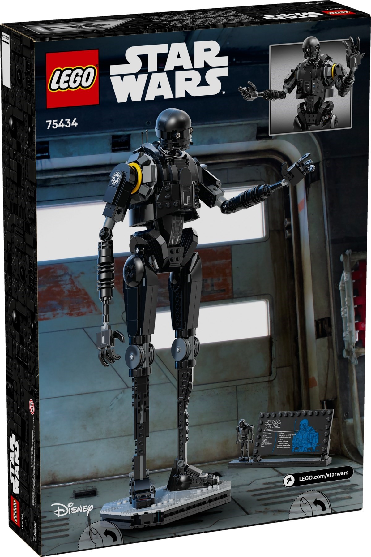 ����������� LEGO Star Wars 75434 ����� �������� K-2SO, 845 �������