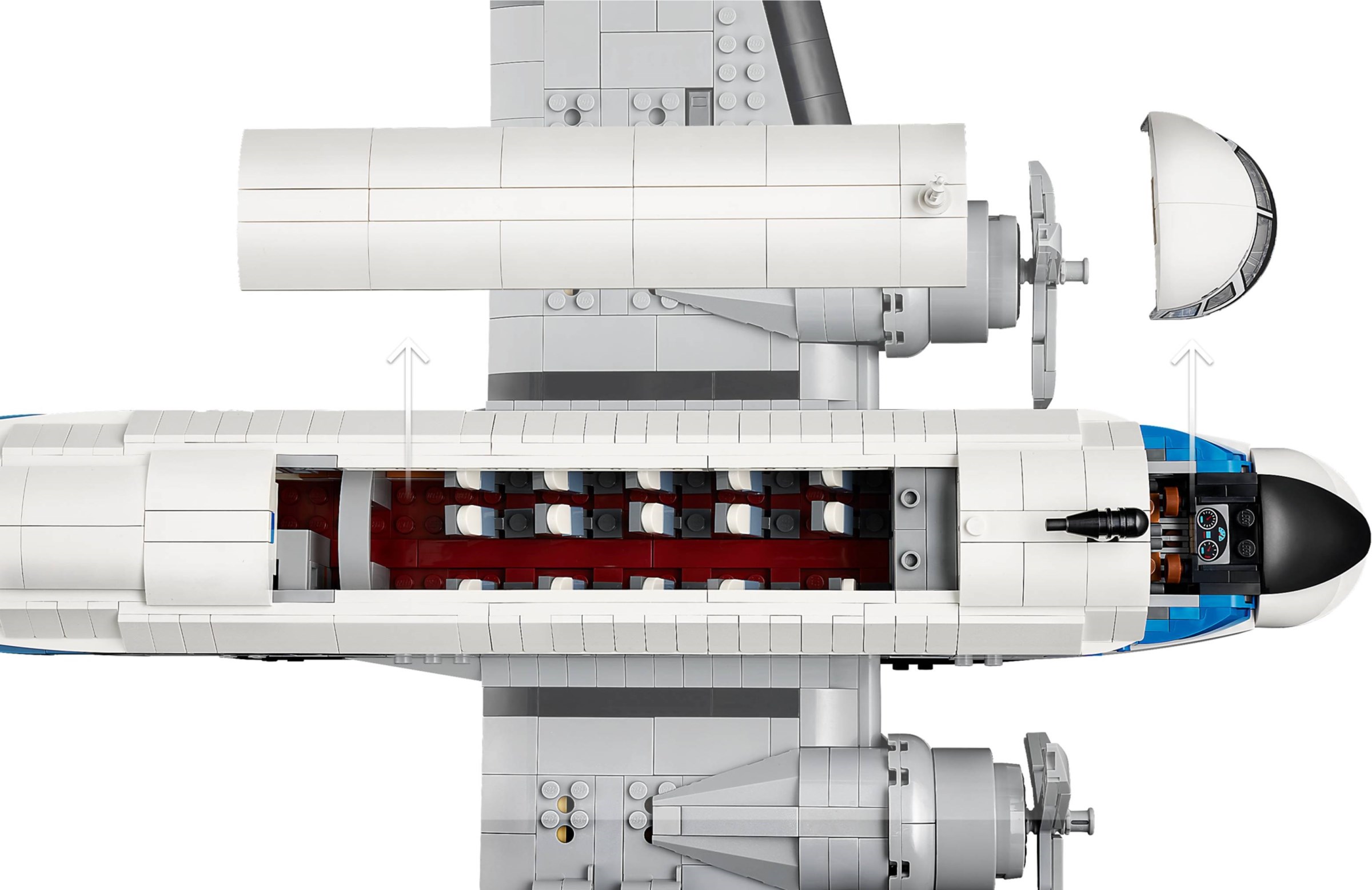 ����������� LEGO 11378 - ���� ������������ ������ Douglas DC-3 PAN AM, 1903 ������