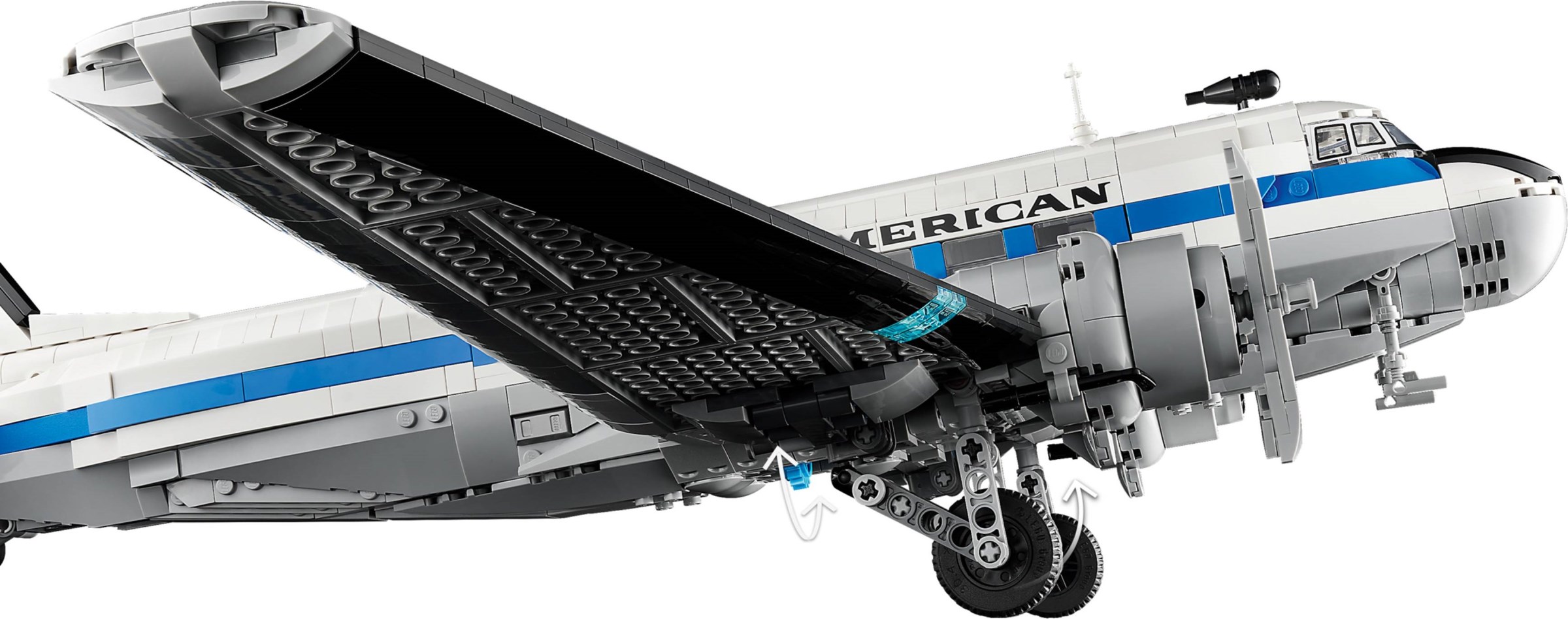 ����������� LEGO 11378 - ���� ������������ ������ Douglas DC-3 PAN AM, 1903 ������