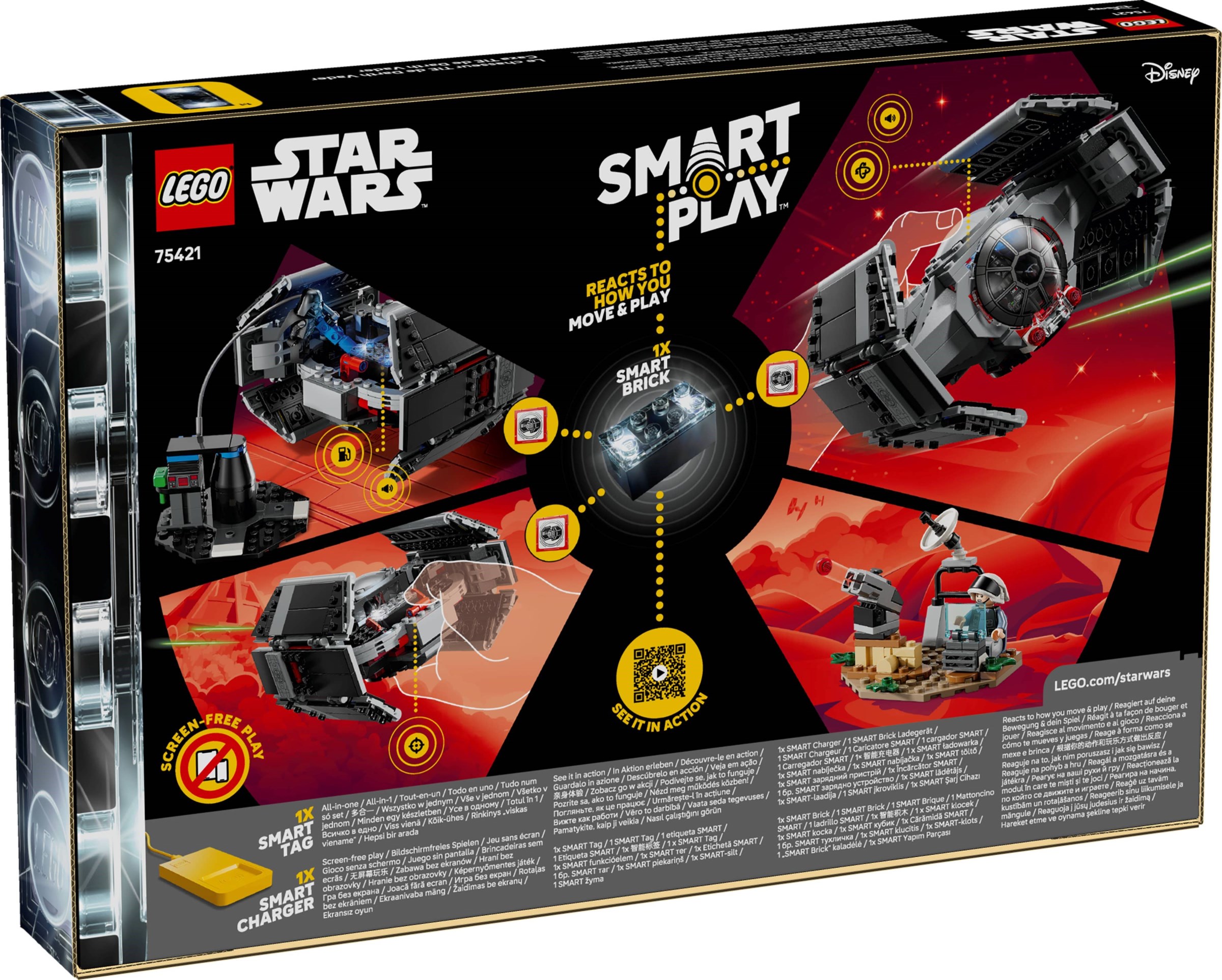 ����������� LEGO 75421 SMART Play - ���� ����������� TIE ����� �������