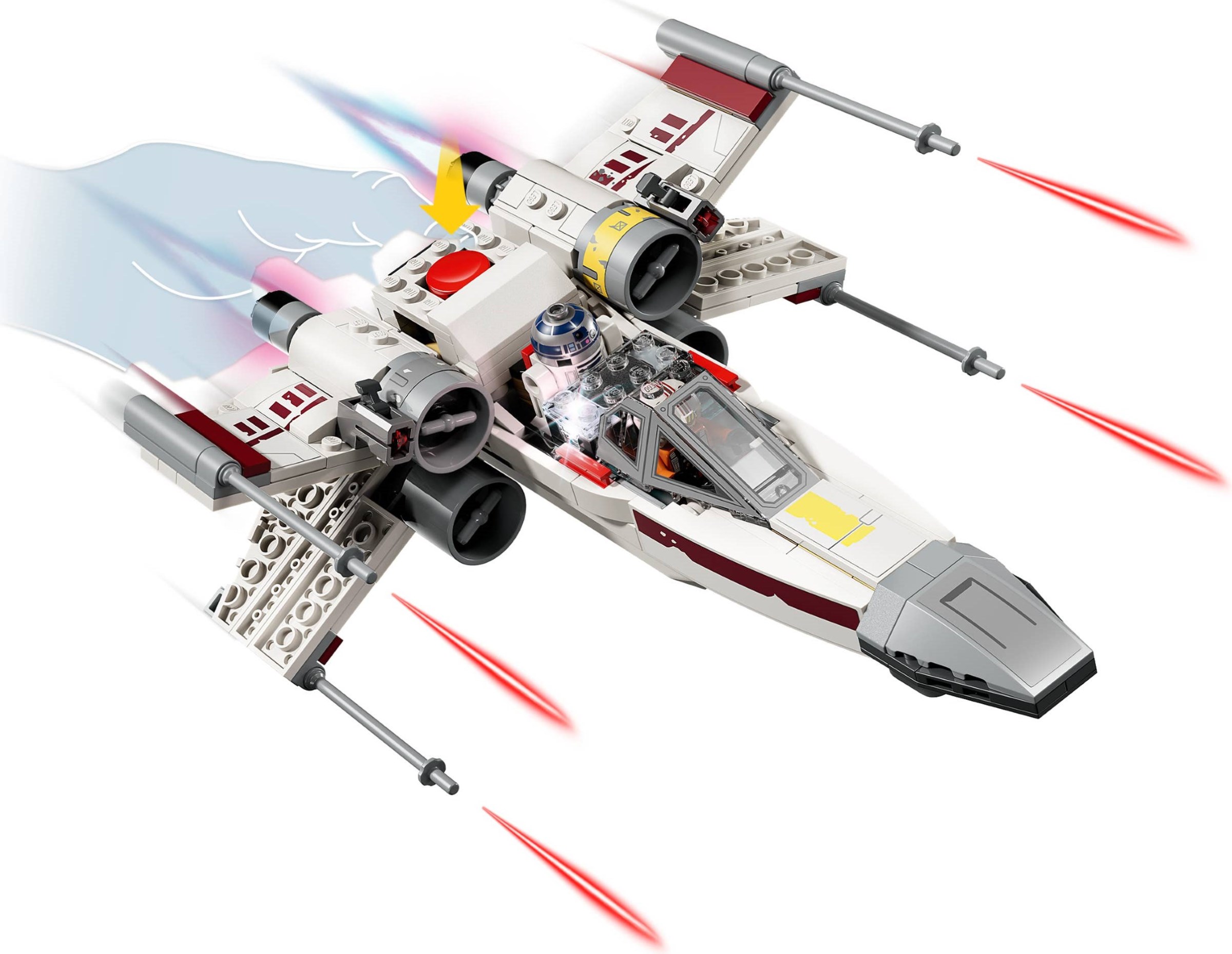 ����������� LEGO 75423 SMART Play - ���� ����������� Red Five X-Wing ���� ����������