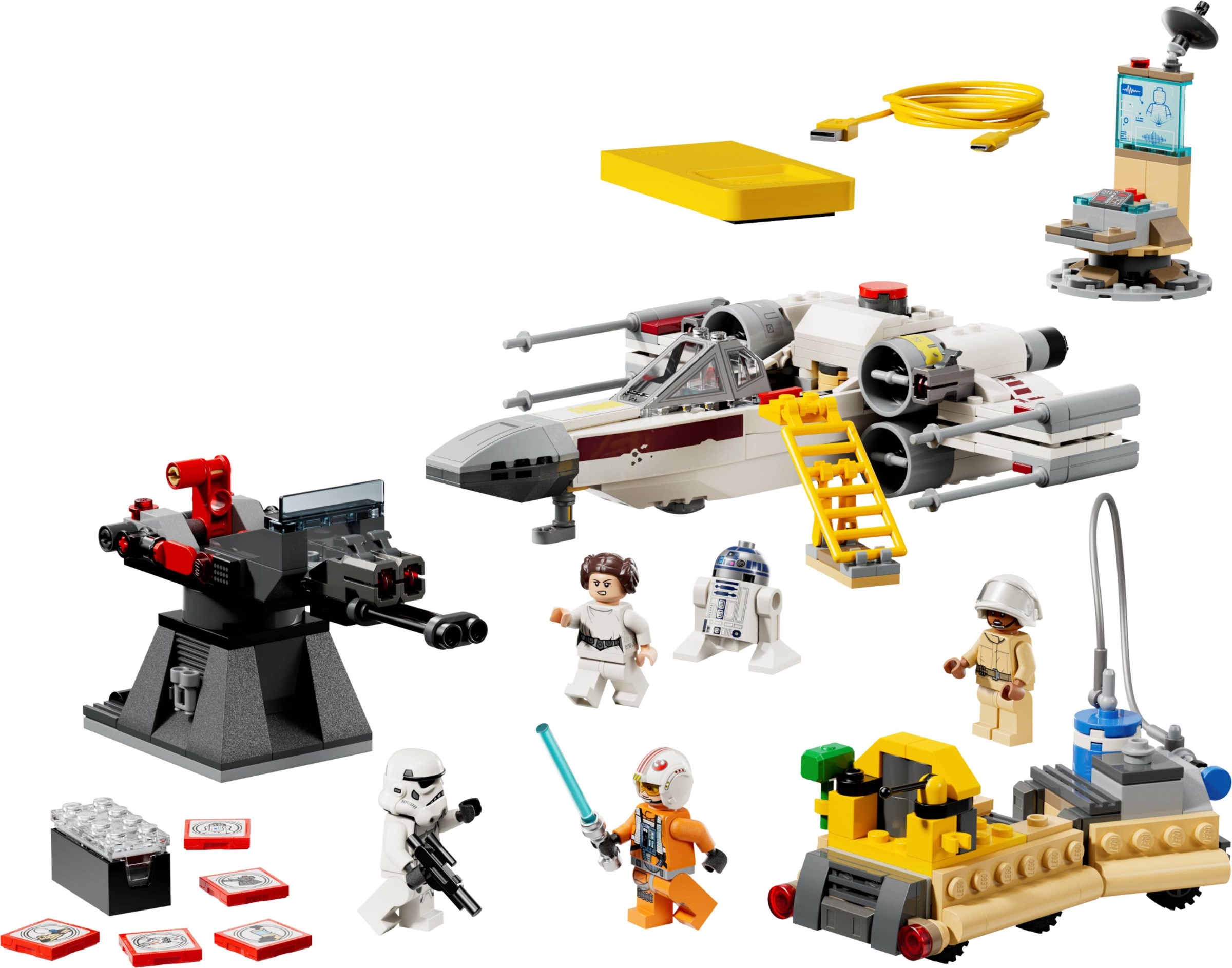 ����������� LEGO 75423 SMART Play - ���� ����������� Red Five X-Wing ���� ����������