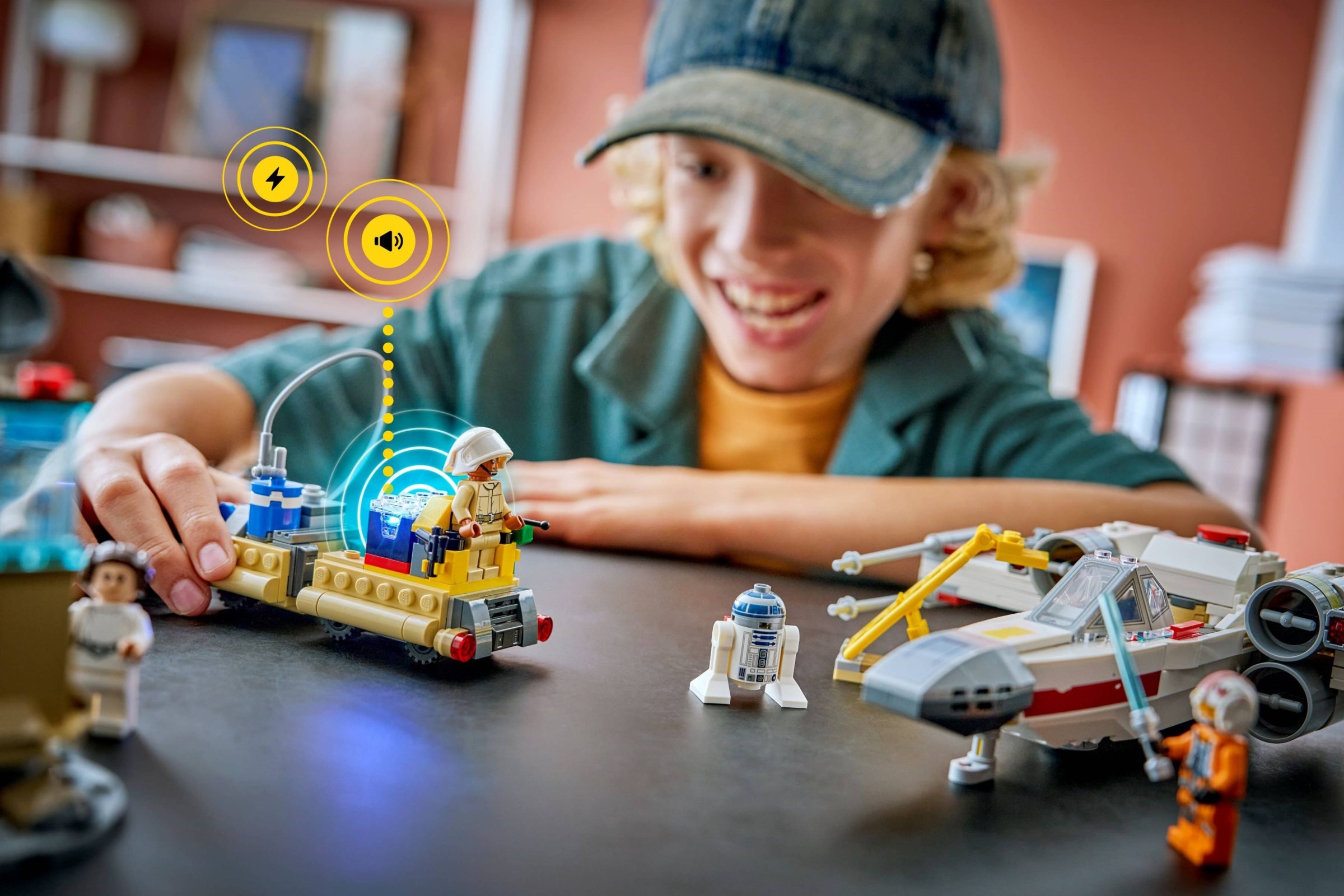 ����������� LEGO 75423 SMART Play - ���� ����������� Red Five X-Wing ���� ����������