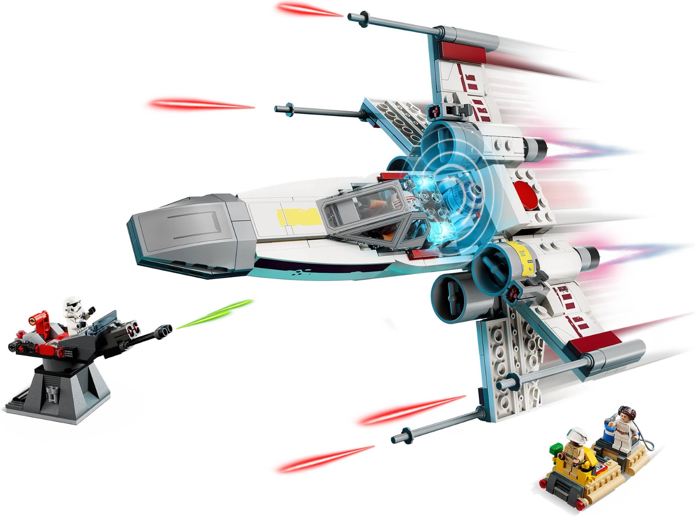����������� LEGO 75423 SMART Play - ���� ����������� Red Five X-Wing ���� ����������