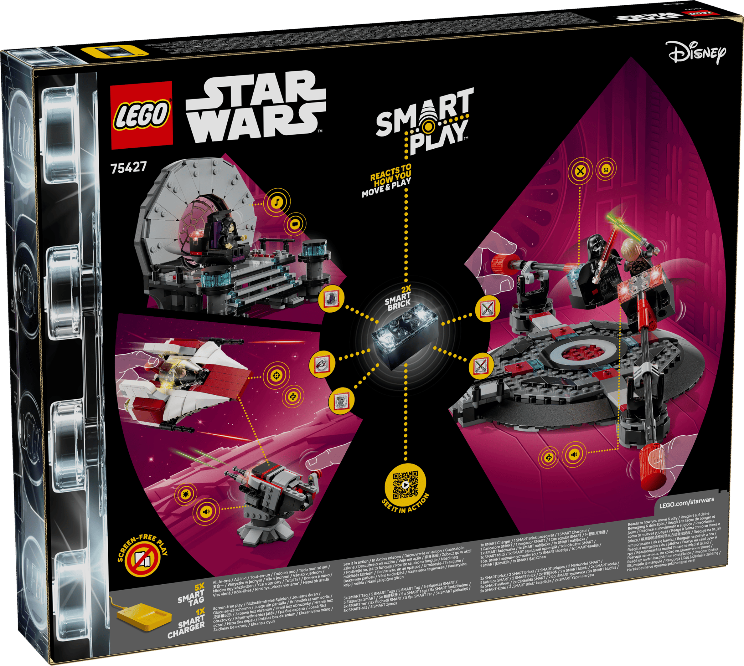 ����������� LEGO 75427 SMART Play - ���� �������� � ������� ���� � A-Wing, 962 ������