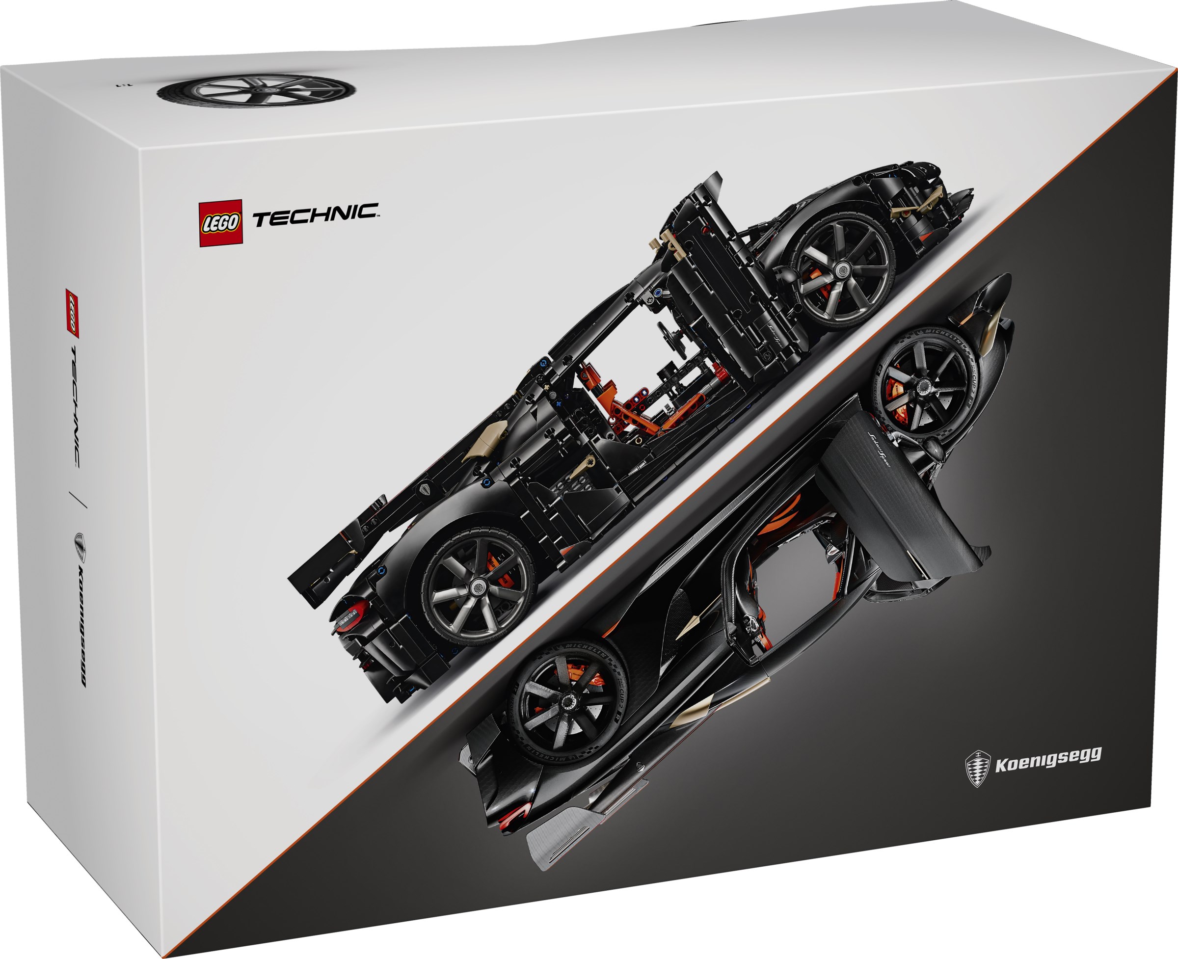 ����������� LEGO 42232 - ���� Koenigsegg ����� �������, 4104 ������