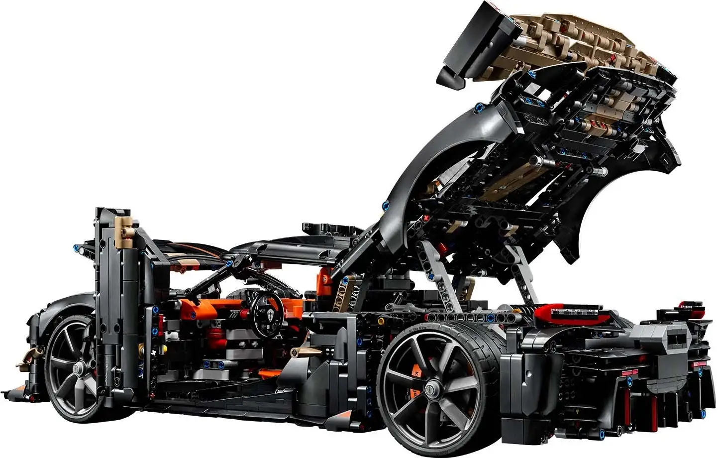����������� LEGO 42232 - ���� Koenigsegg ����� �������, 4104 ������