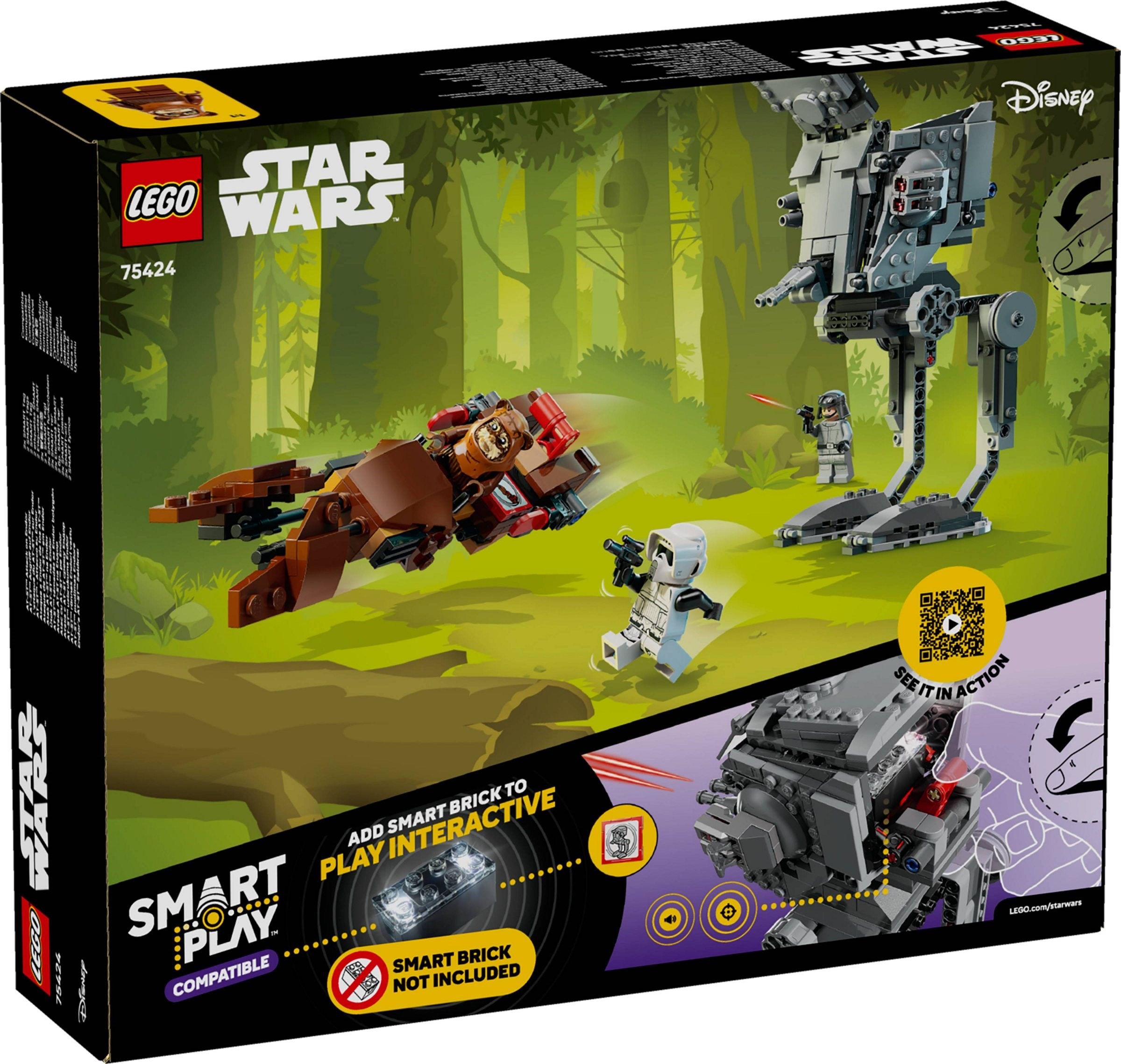 ����������� LEGO 75424 SMART Play - ���� ����� �������� AT-ST �� ������
