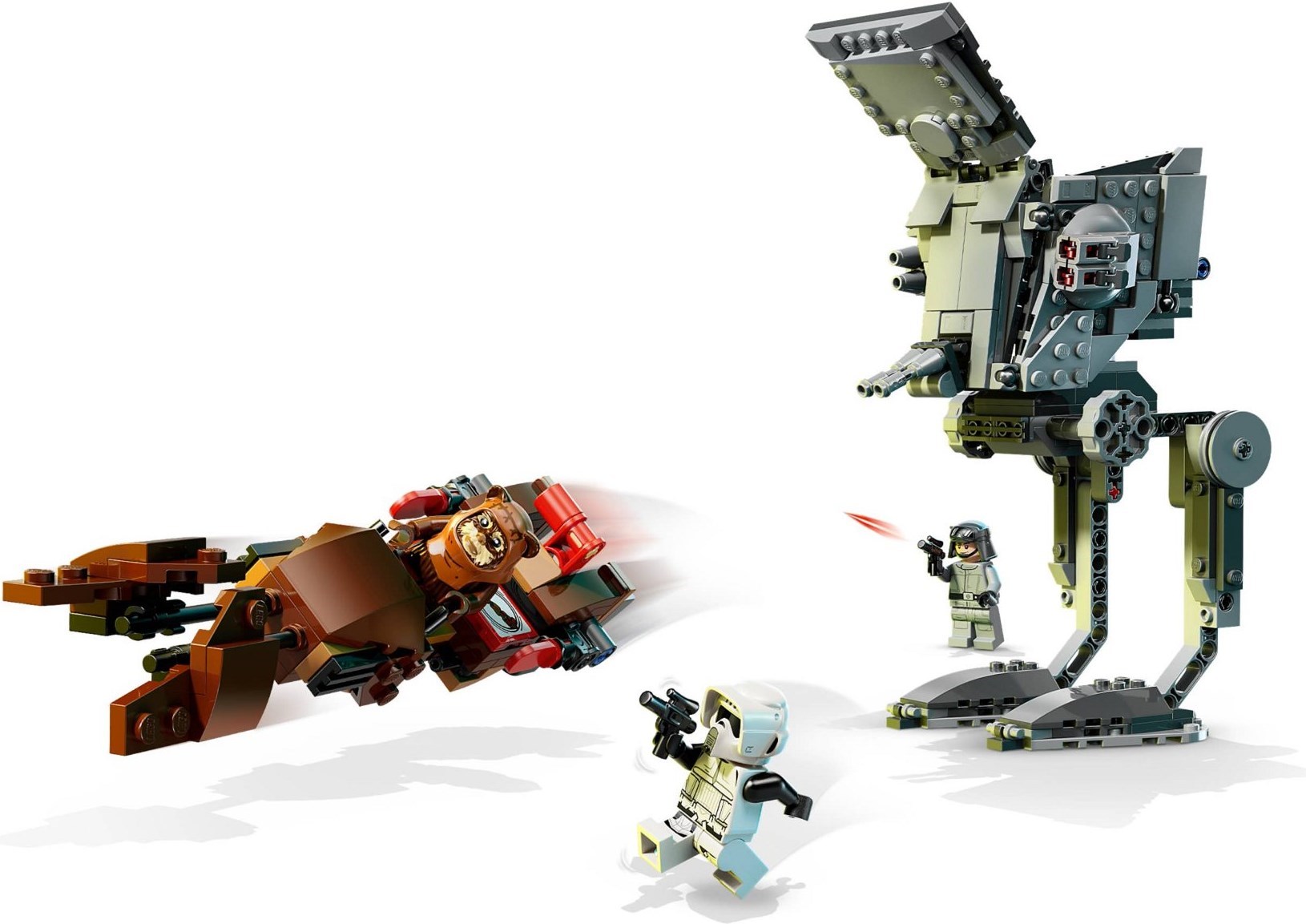 ����������� LEGO 75424 SMART Play - ���� ����� �������� AT-ST �� ������