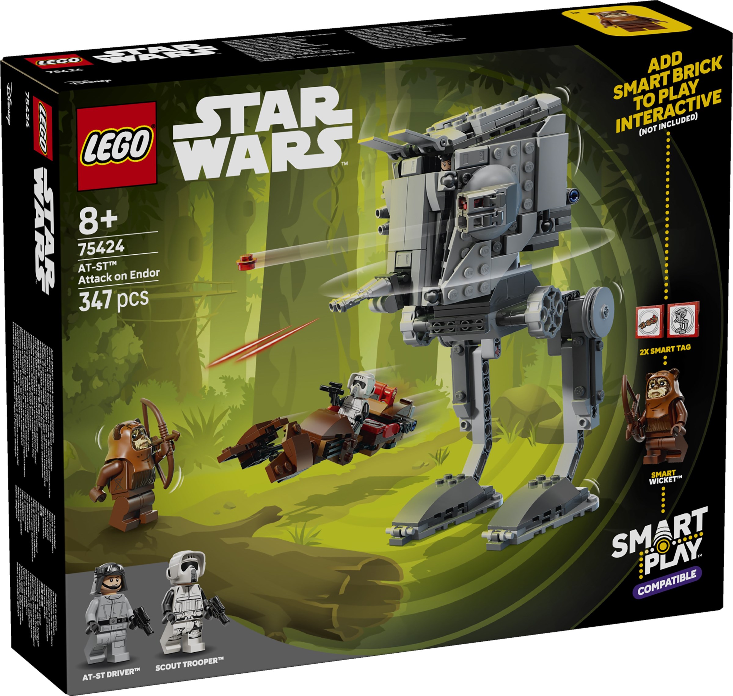 ����������� LEGO 75424 SMART Play - ���� ����� �������� AT-ST �� ������