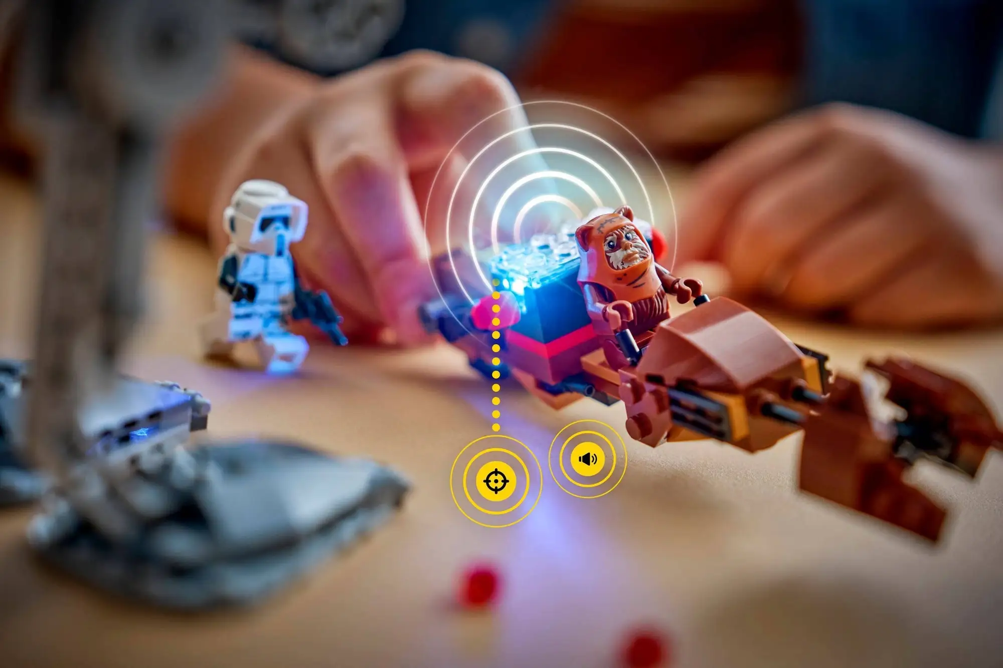 ����������� LEGO 75424 SMART Play - ���� ����� �������� AT-ST �� ������