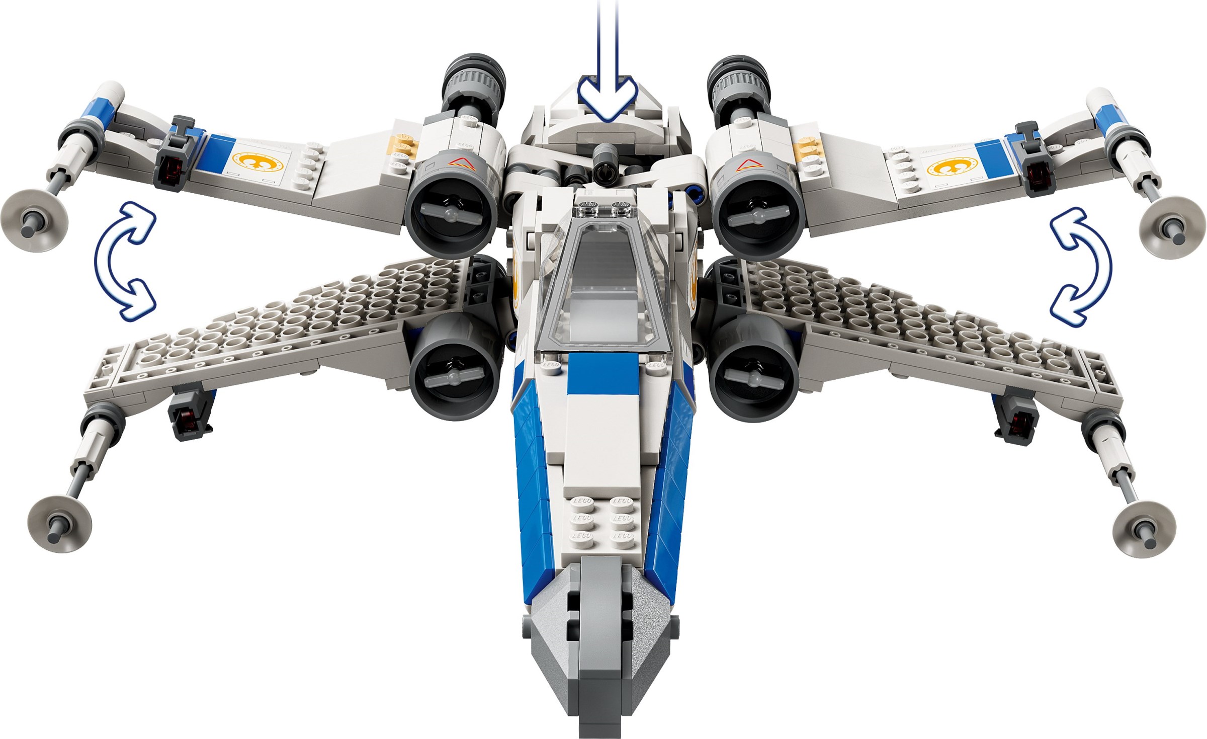 ����������� LEGO 75460 - ���� ����������� X-wing ����� ����������