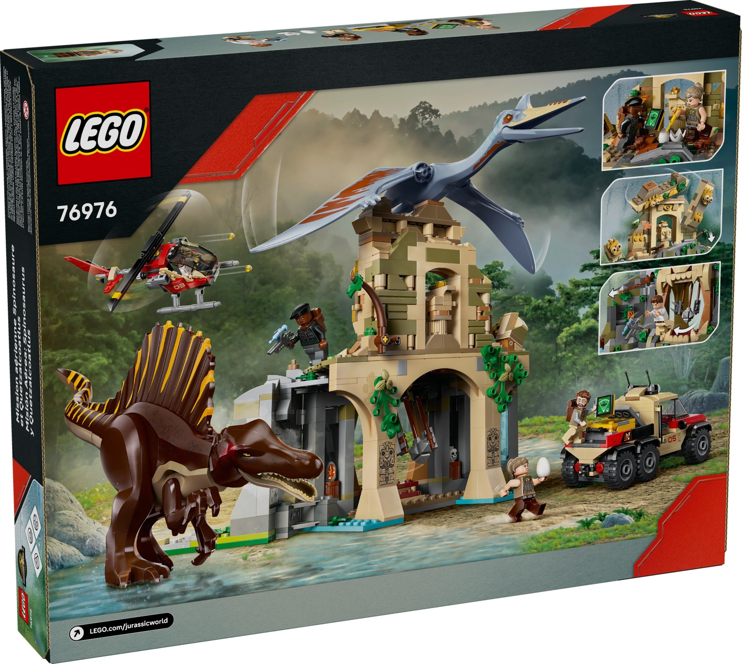����������� LEGO 76976 - ���� ��������� � �������������: ��������� ������, 984 �������