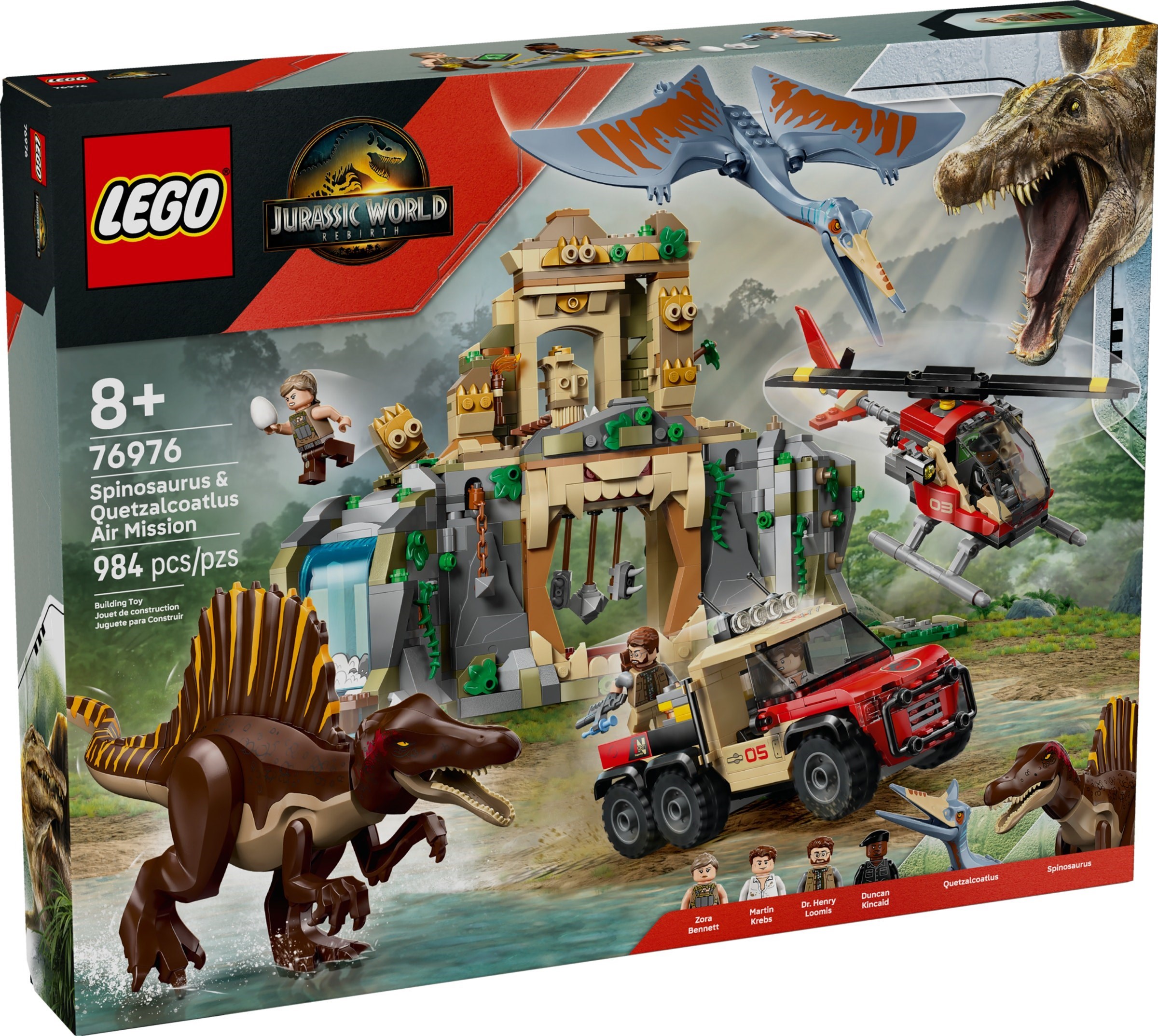 ����������� LEGO 76976 - ���� ��������� � �������������: ��������� ������, 984 �������