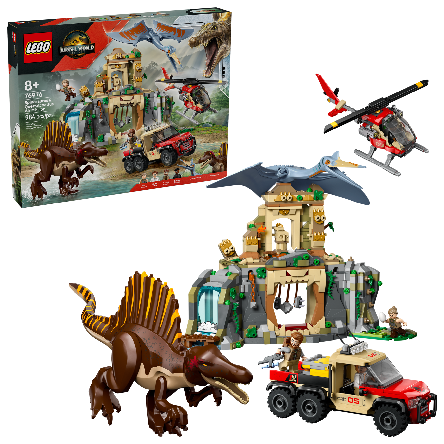 ����������� LEGO 76976 - ���� ��������� � �������������: ��������� ������, 984 �������