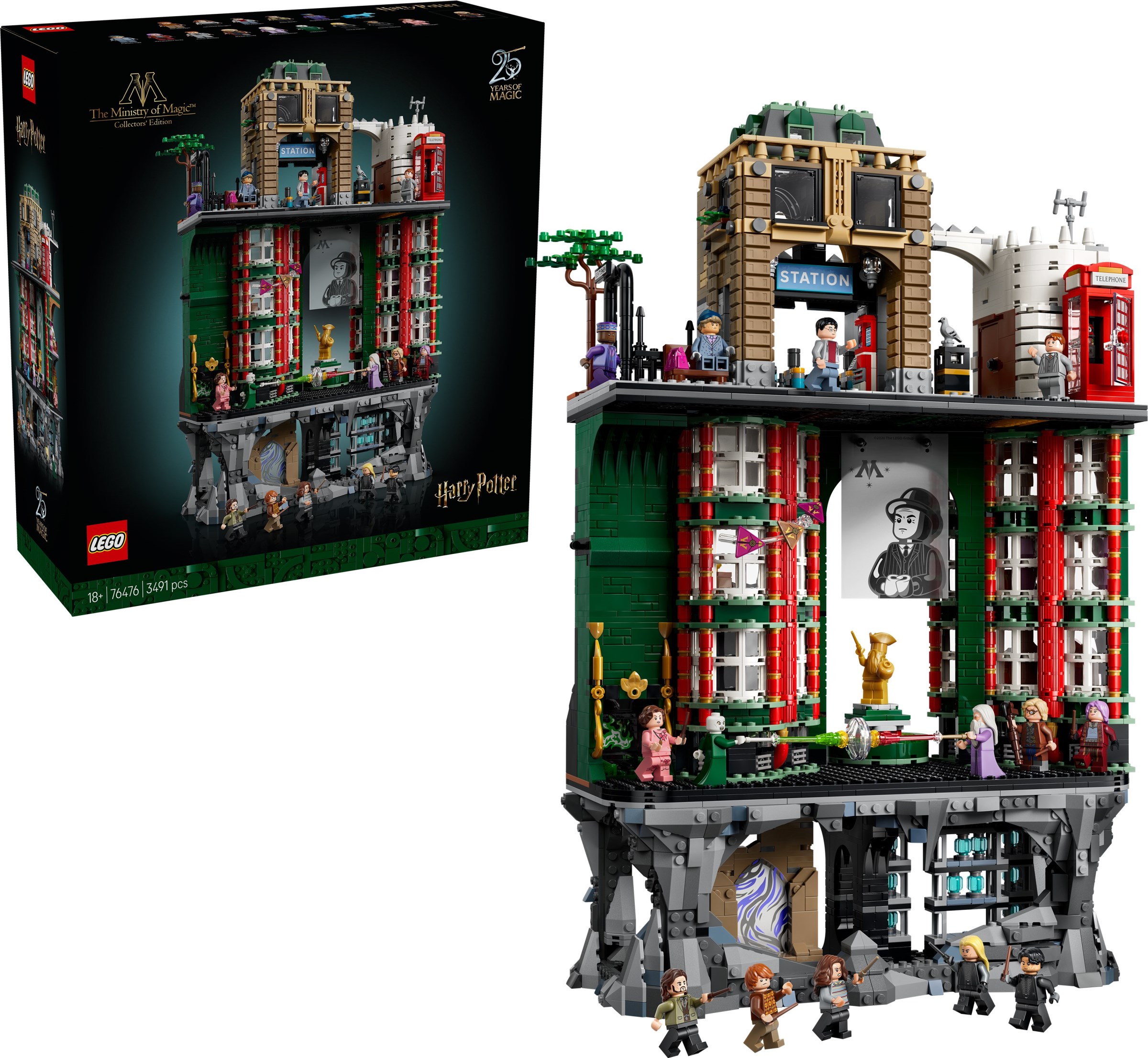 ����������� LEGO 76476 - ���� ������������ �����, 3491 ������