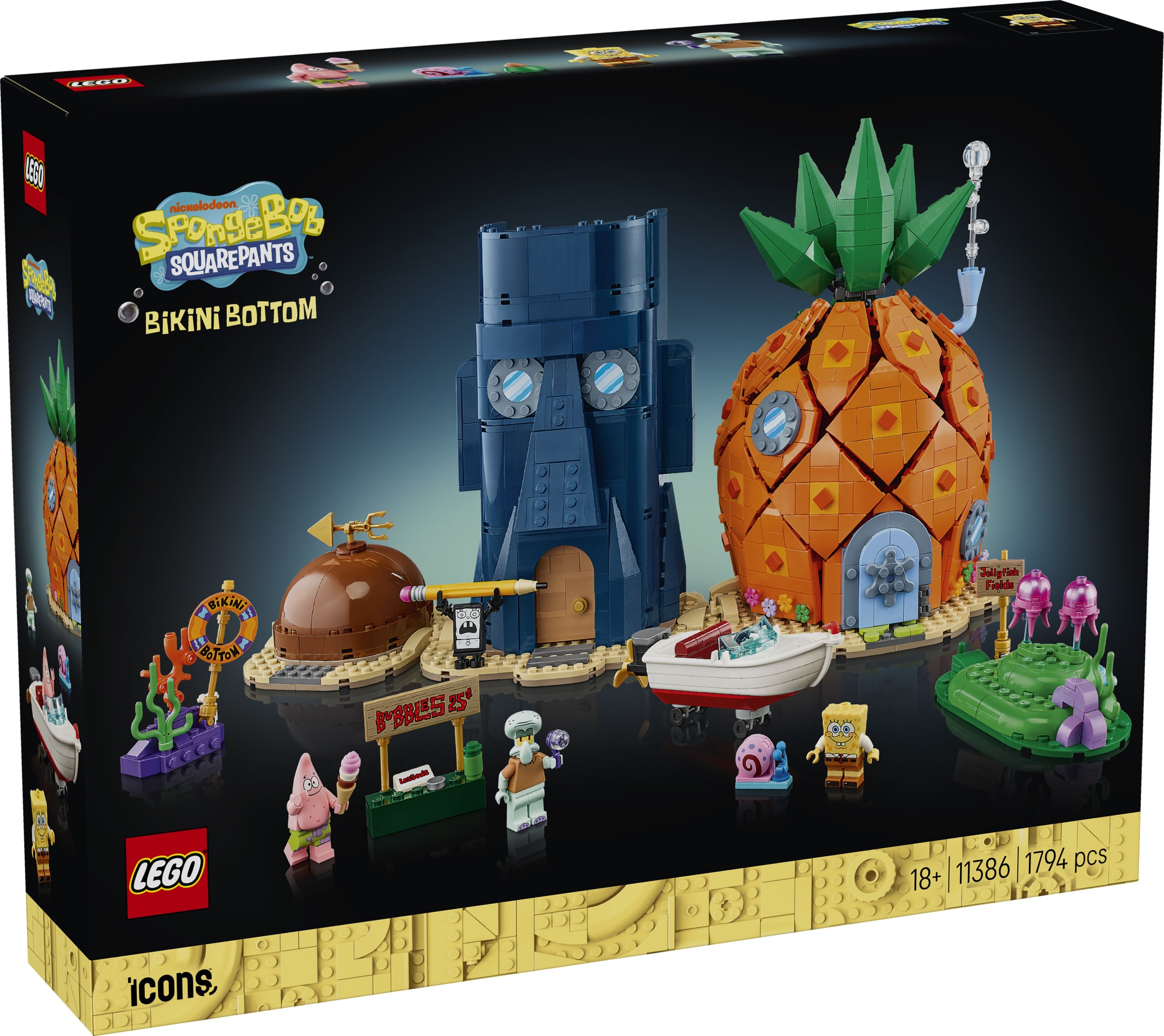 ����������� LEGO 11386 - ���� ����� ���: ������-������, 1794 ������