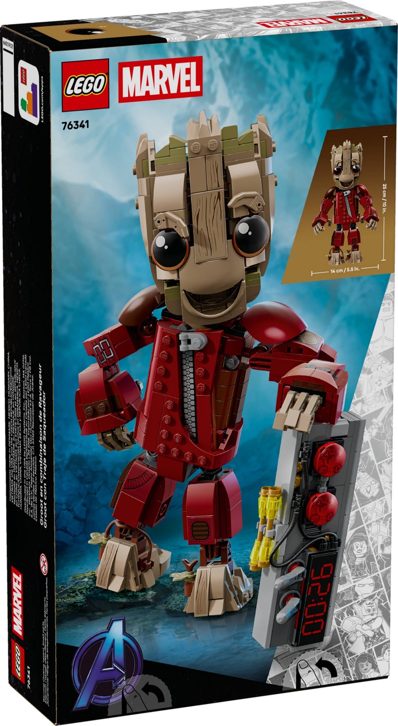����������� LEGO 76341 - ���� ���� � ������� ������������, 604 ������