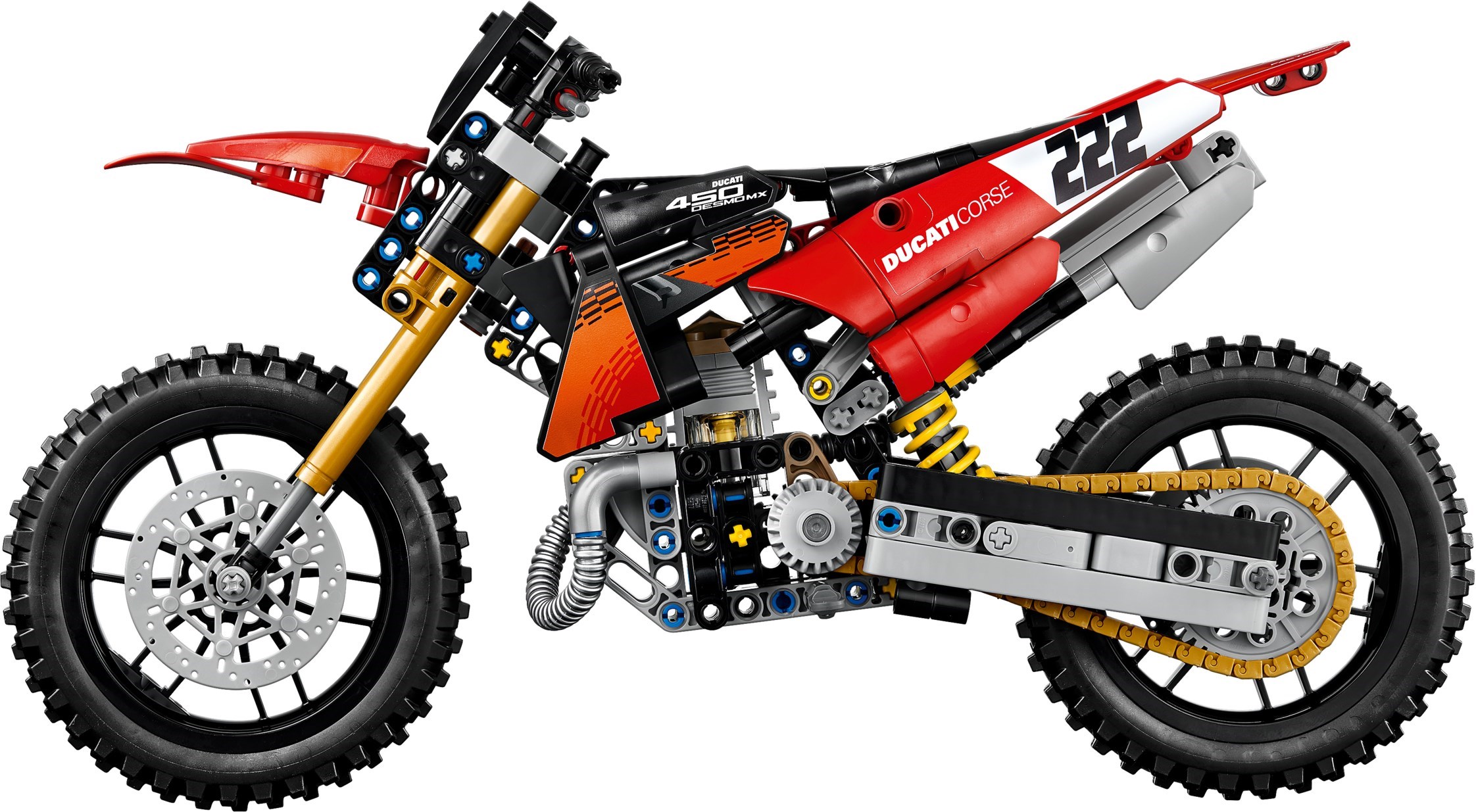����������� LEGO 42238 - ���� �������� Ducati Desmo450 MX Factory, 457 �������