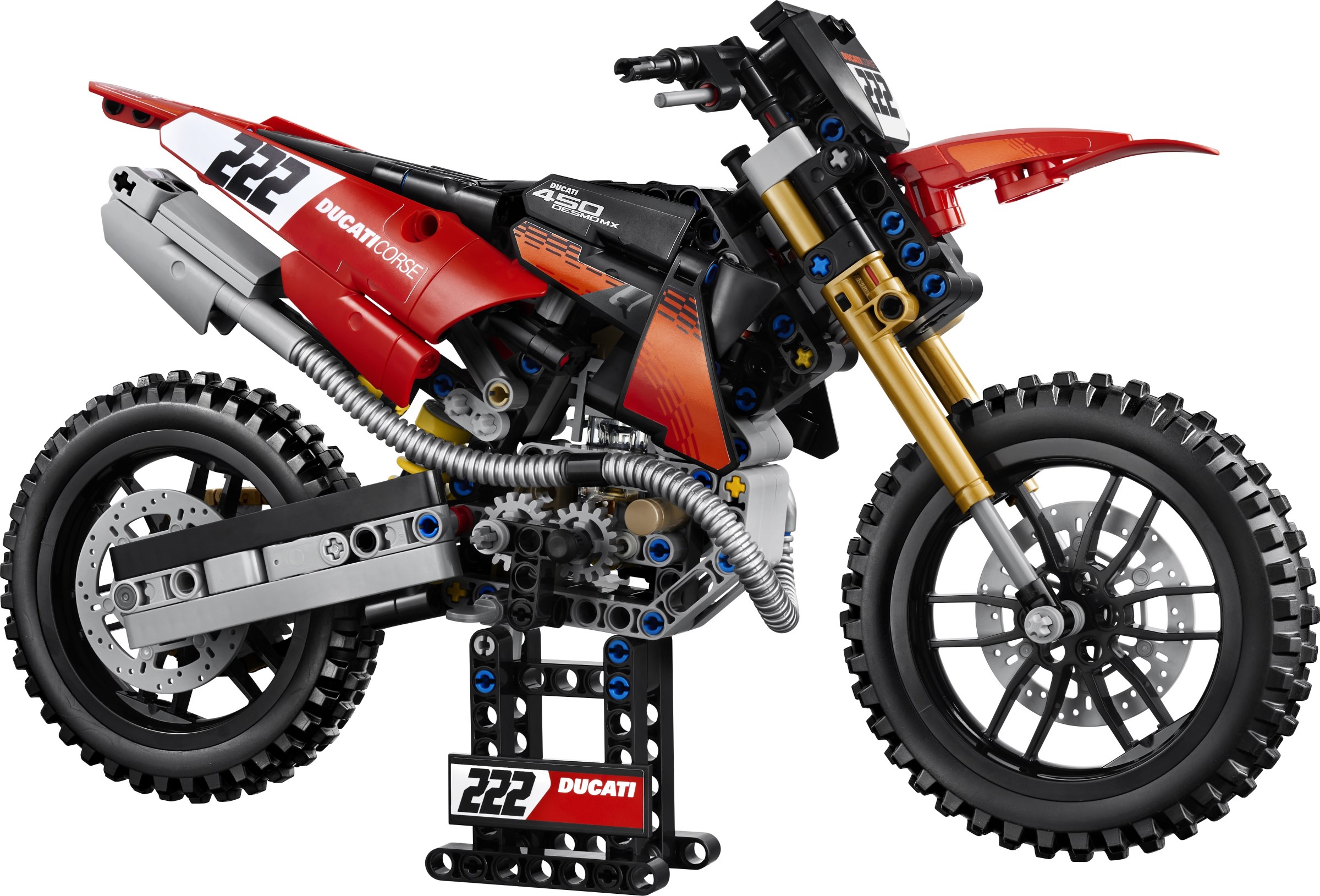 ����������� LEGO 42238 - ���� �������� Ducati Desmo450 MX Factory, 457 �������