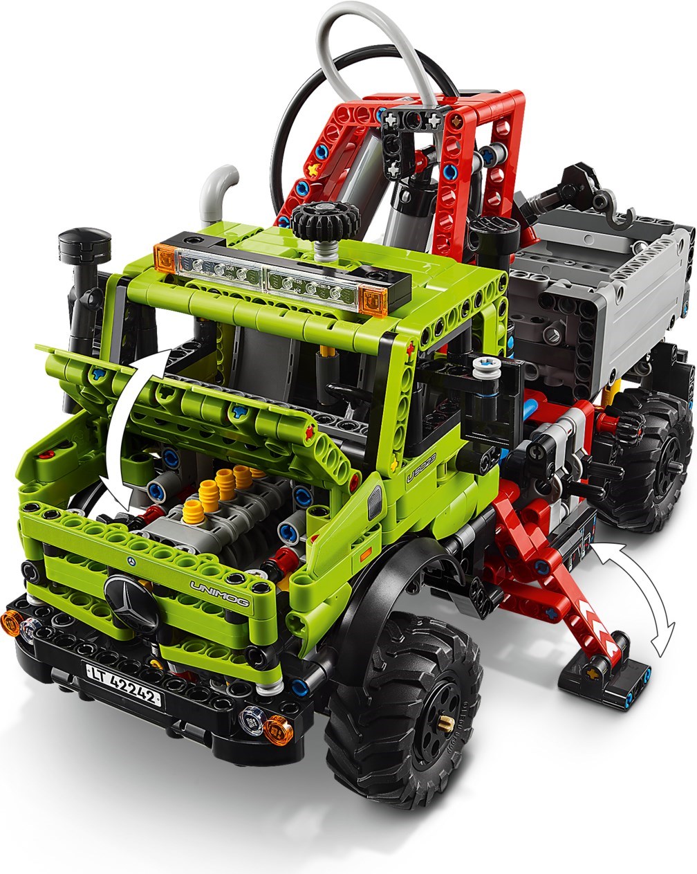 ����������� LEGO 42242 - ���� Mercedes-Benz Unimog U 5023 � ������, 1189 �������