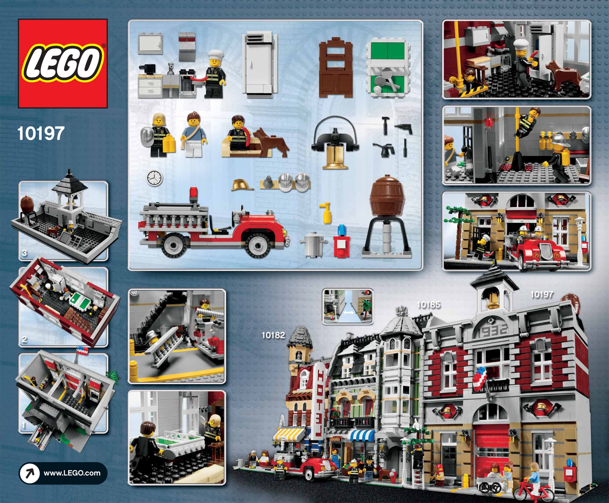 ����������� LEGO 10197 - ���� �������� �������, 2231 ������