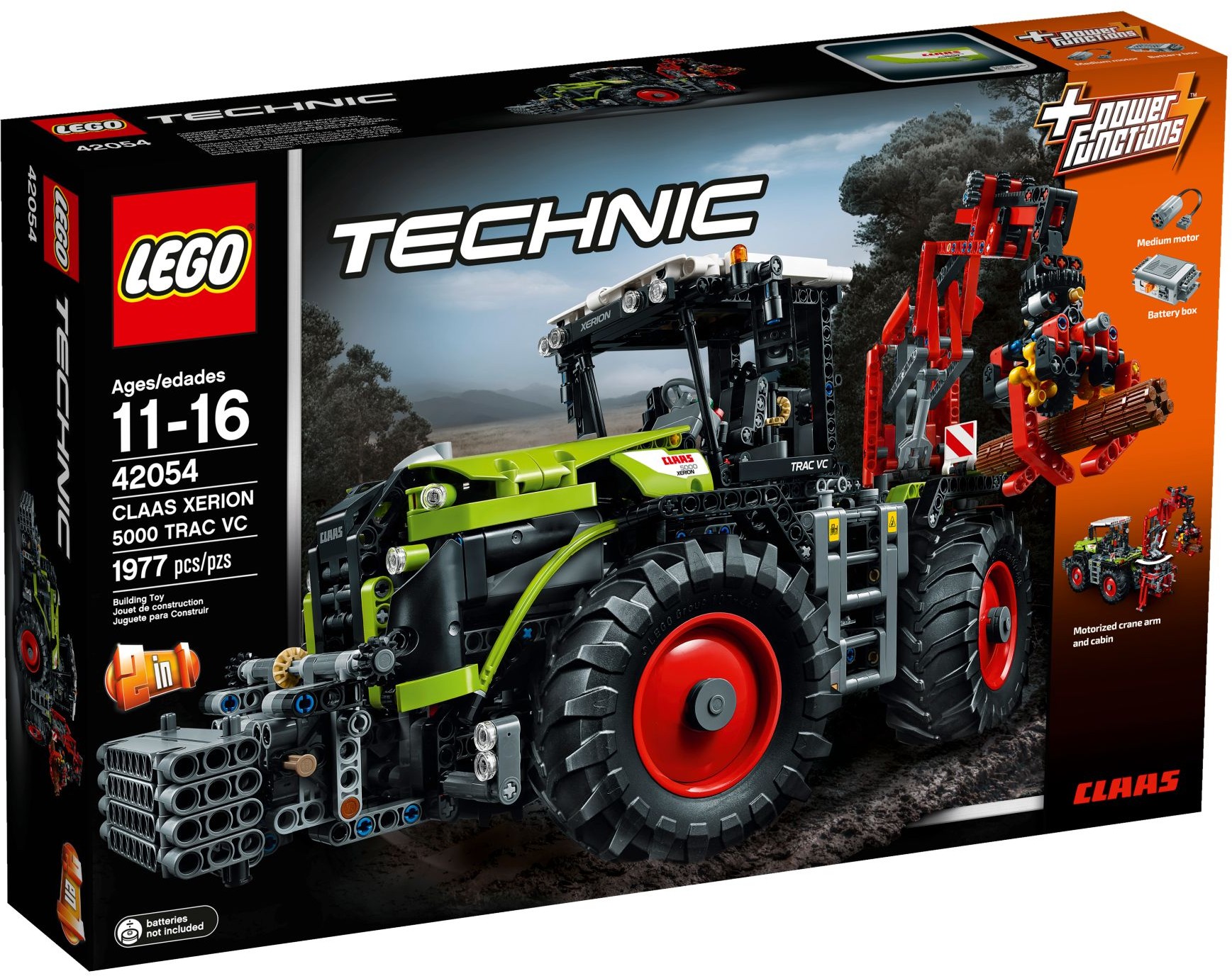 LEGO 42054 Claas Xerion 5000 Trac VC - ���� ������� Claas Xerion 5000 