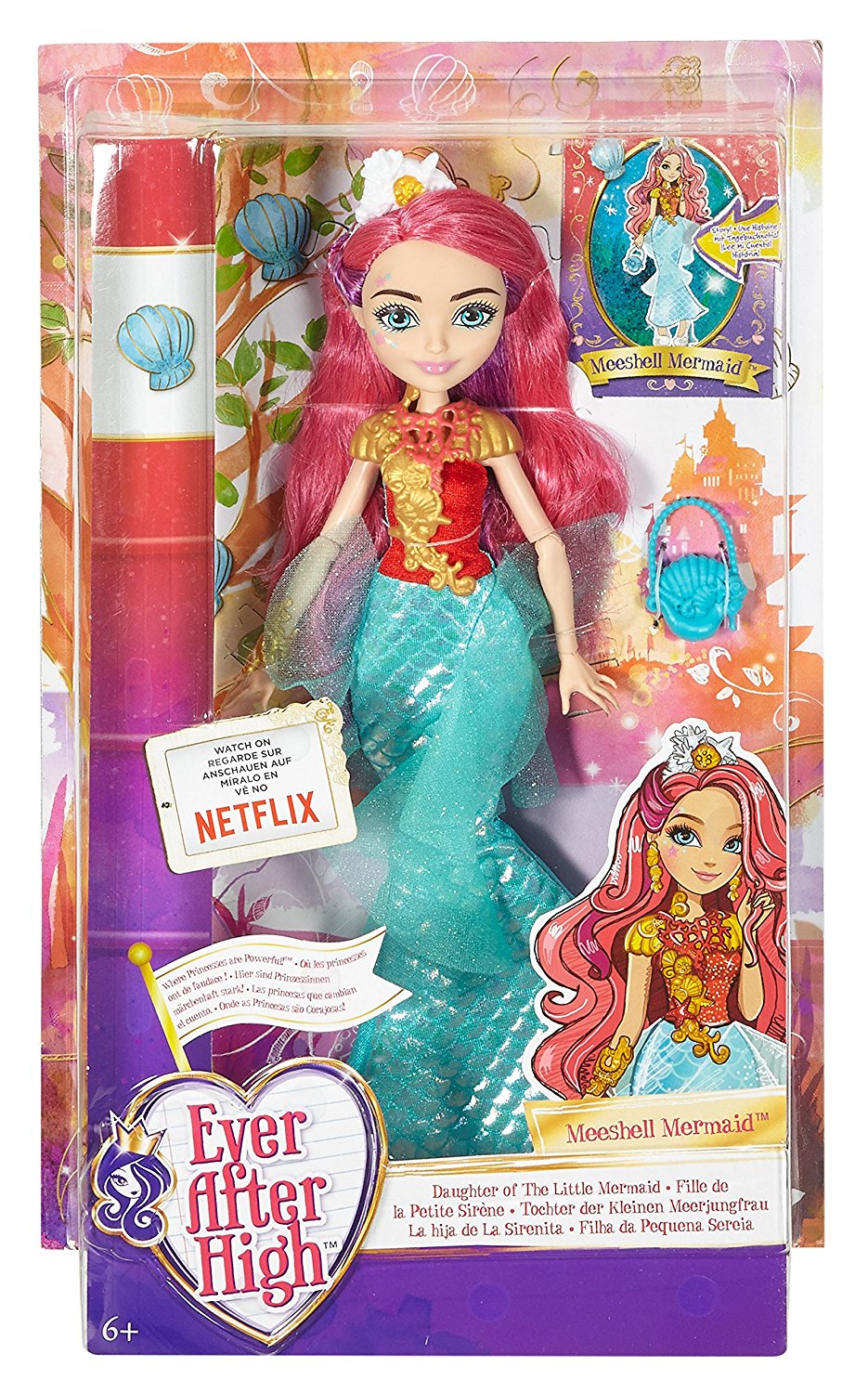 ����� ���� ����� ��� ������ ������� ������� ( Ever After High Meeshell LMer ) DHF96, Mattel