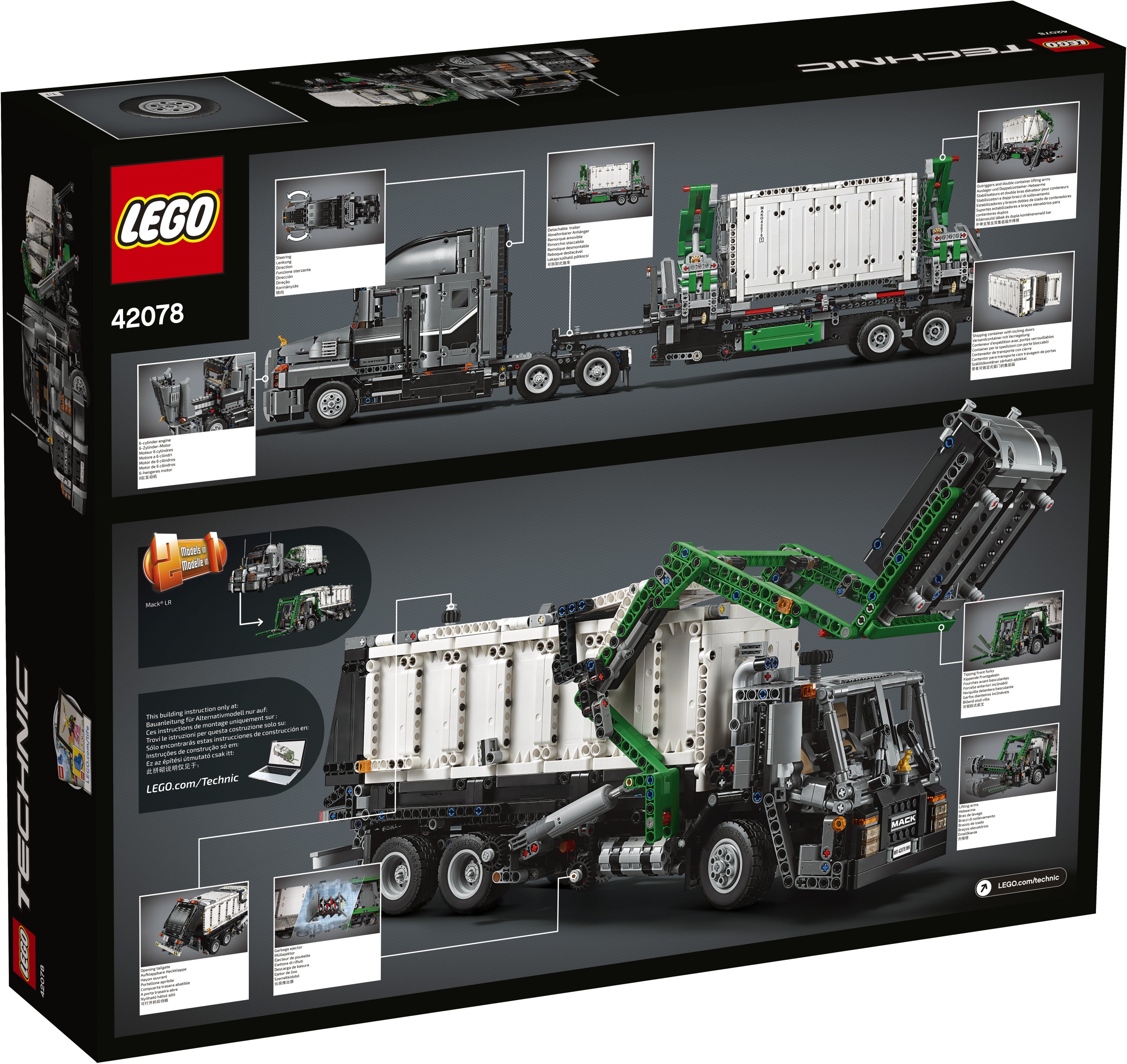 LEGO 42078 Mack Anthem - ���� �������� MACK