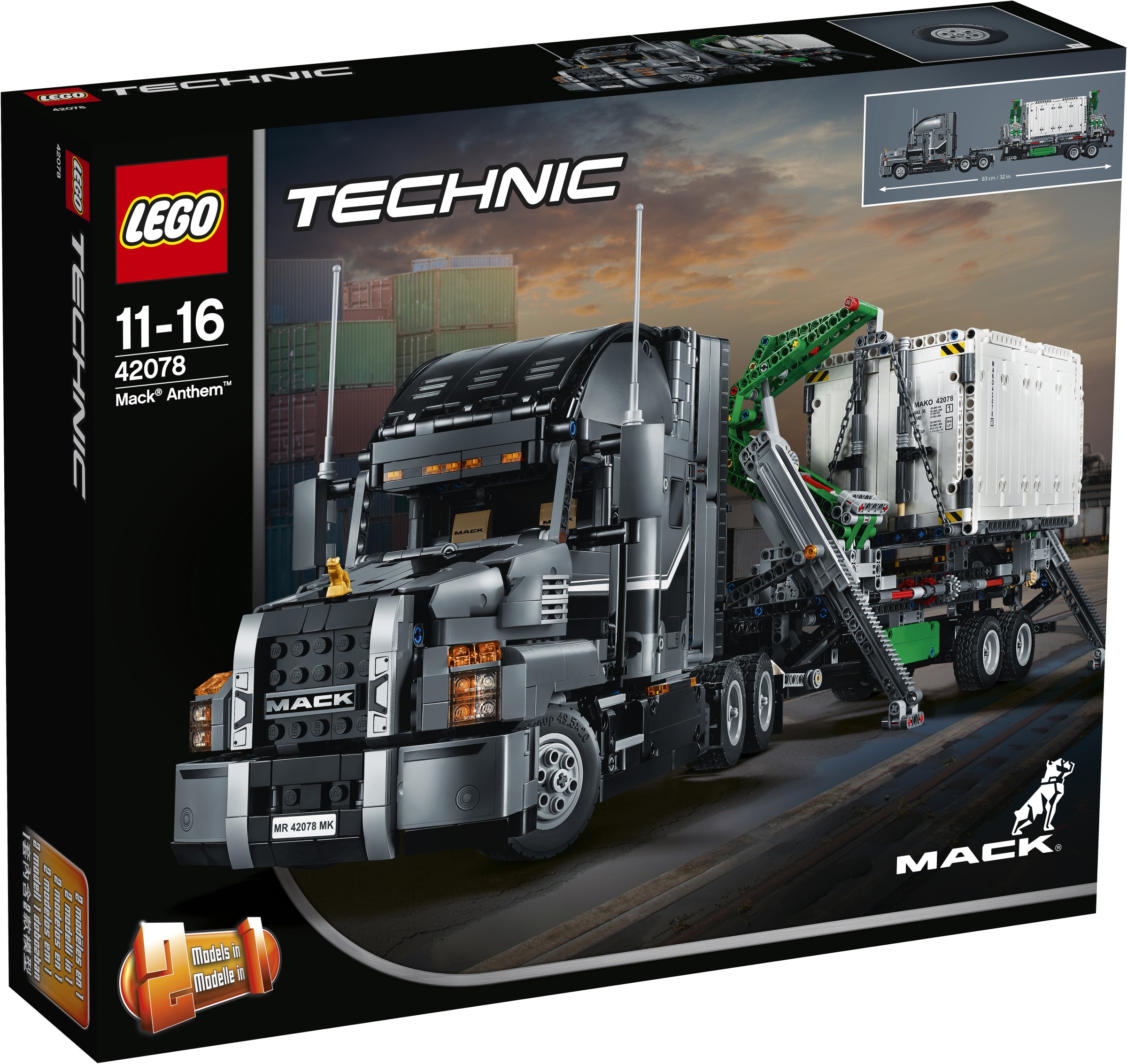 LEGO 42078 Mack Anthem - ���� �������� MACK