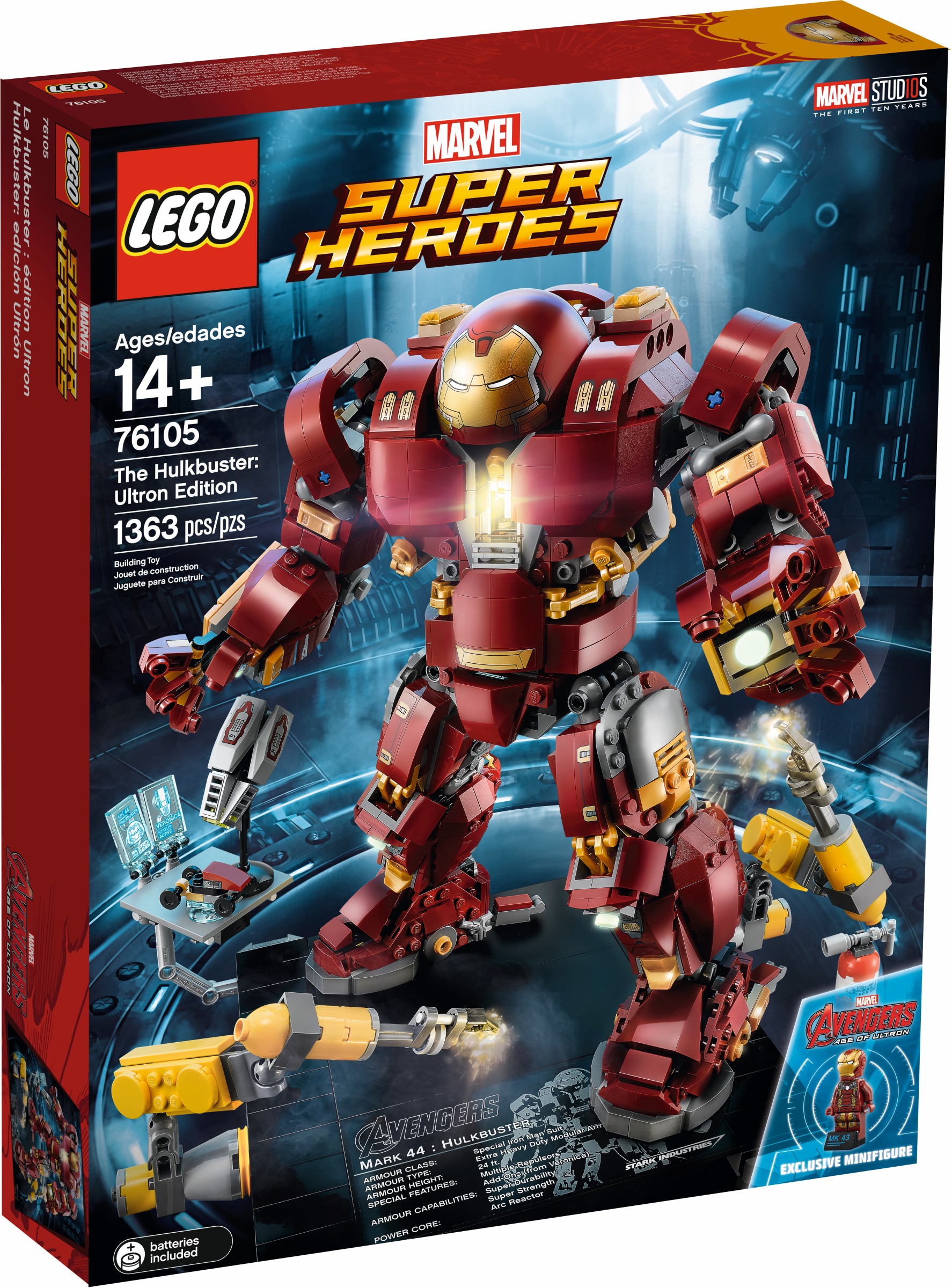 LEGO 76105 The Hulkbuster: Ultron Edition - ���� ����������: ��� ��������