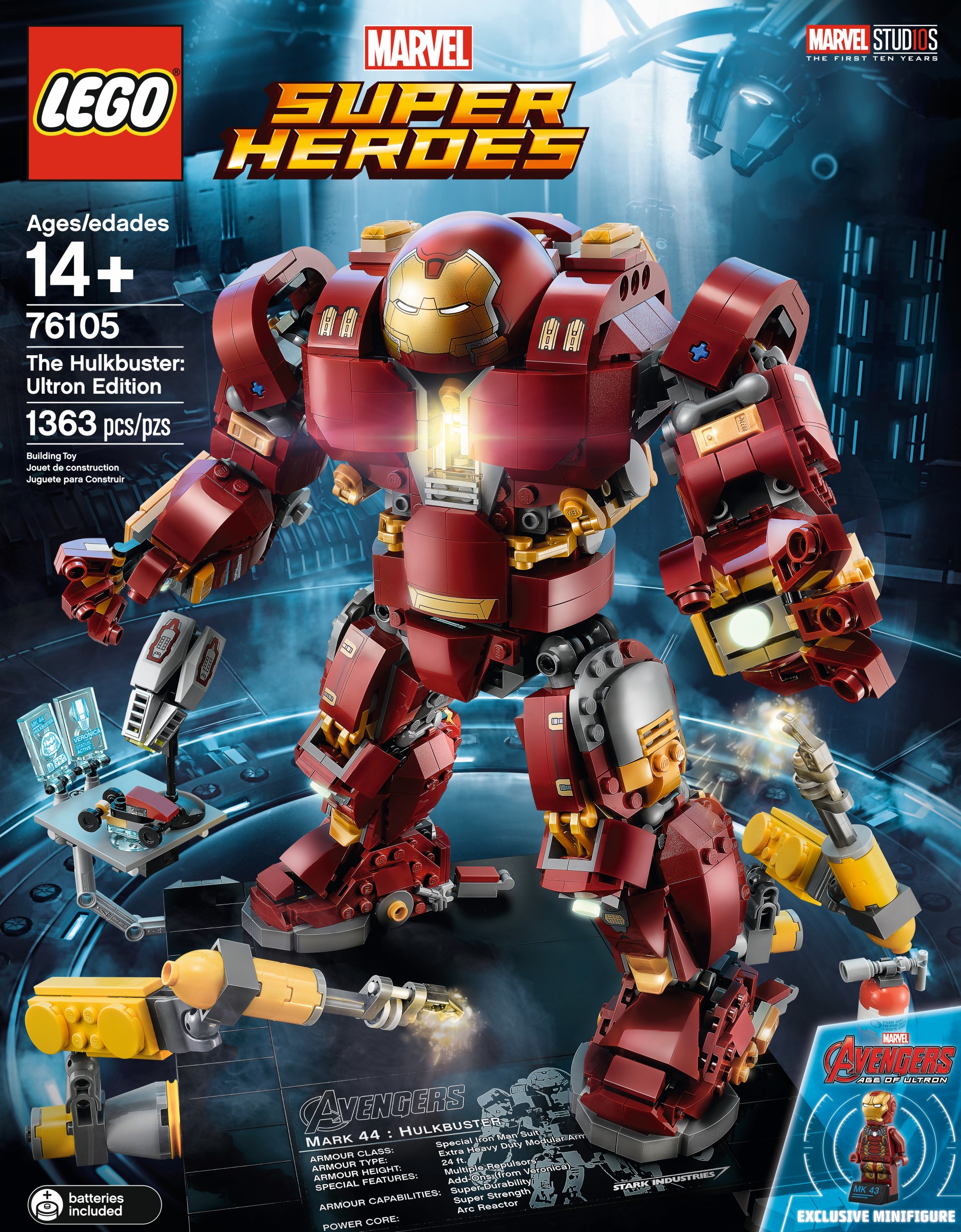 LEGO 76105 The Hulkbuster: Ultron Edition - ���� ����������: ��� ��������