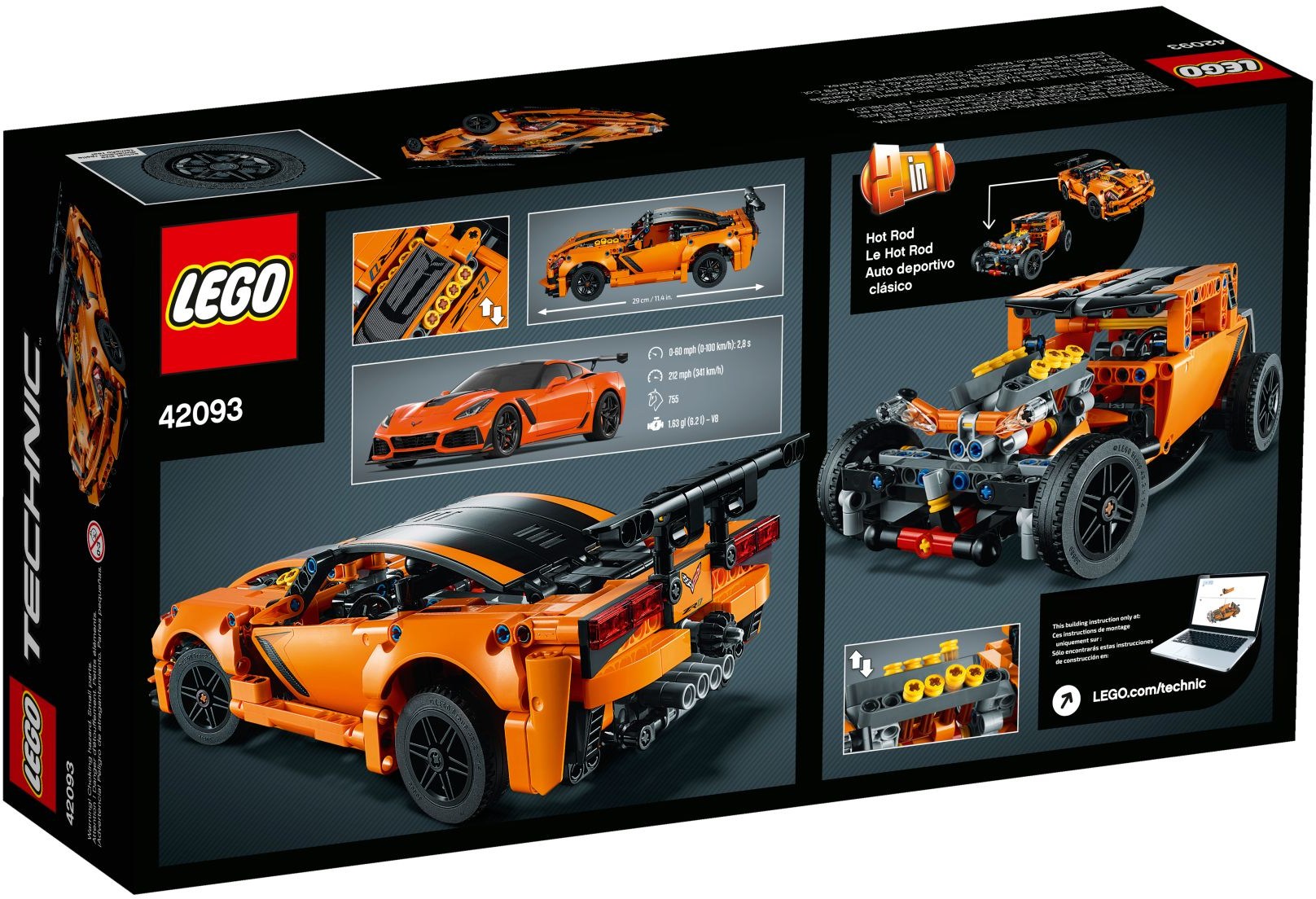 LEGO 42093 - ���� Chevrolet Corvette ZR1