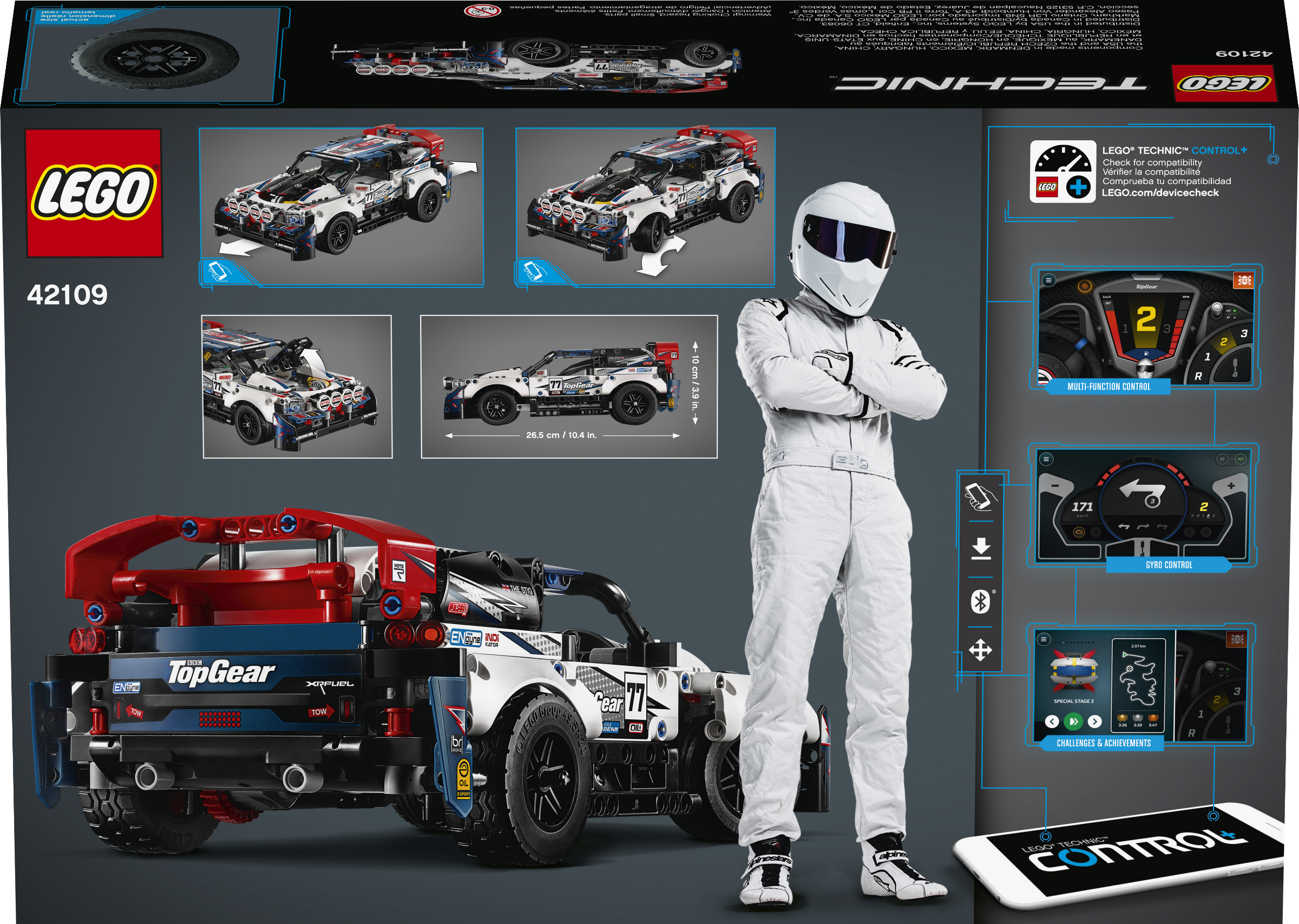 LEGO 42109 - ���� �������� ���������� Top Gear 