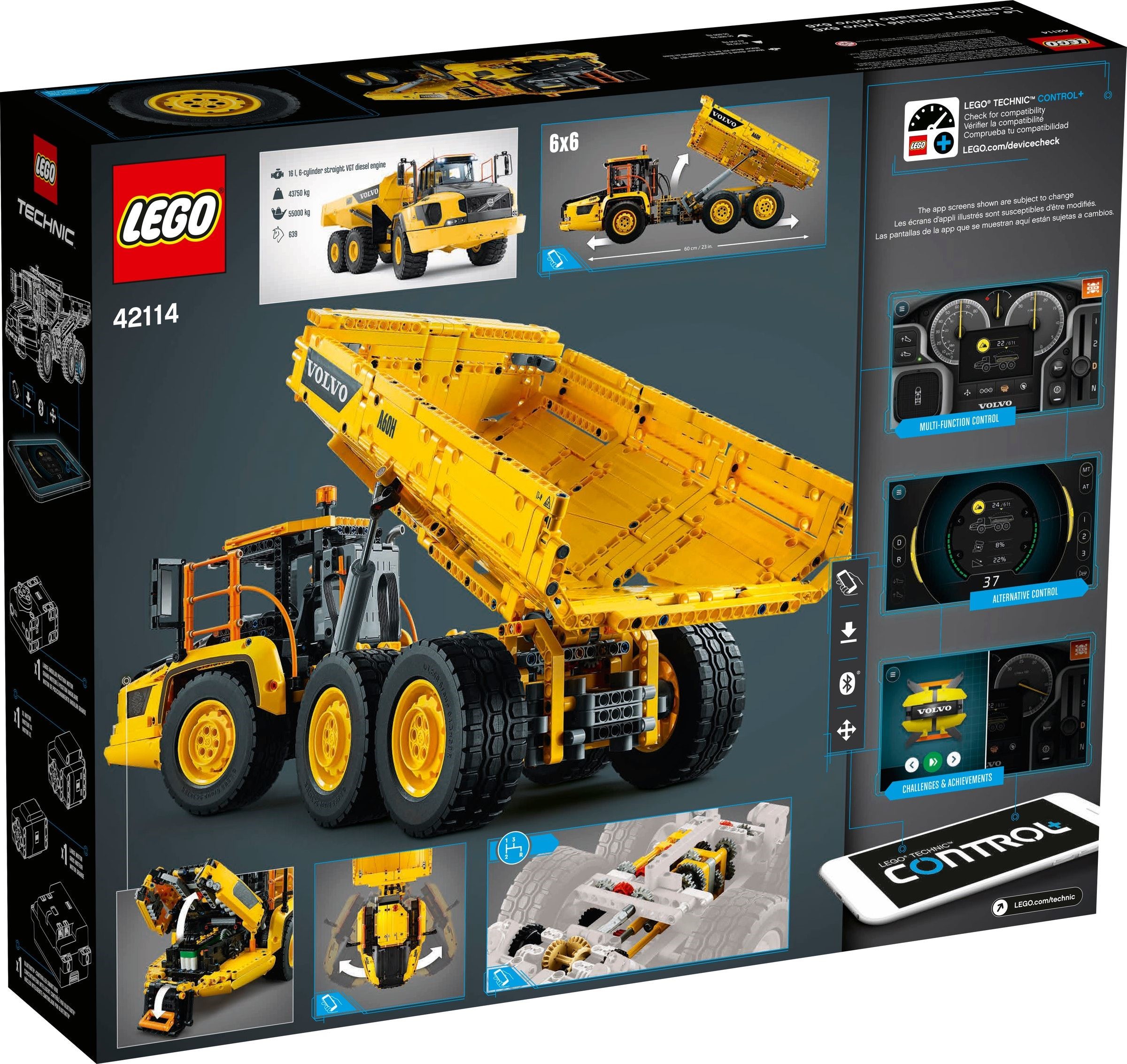 ����������� LEGO 42114 - ���� Technic �������� Volvo 6*6