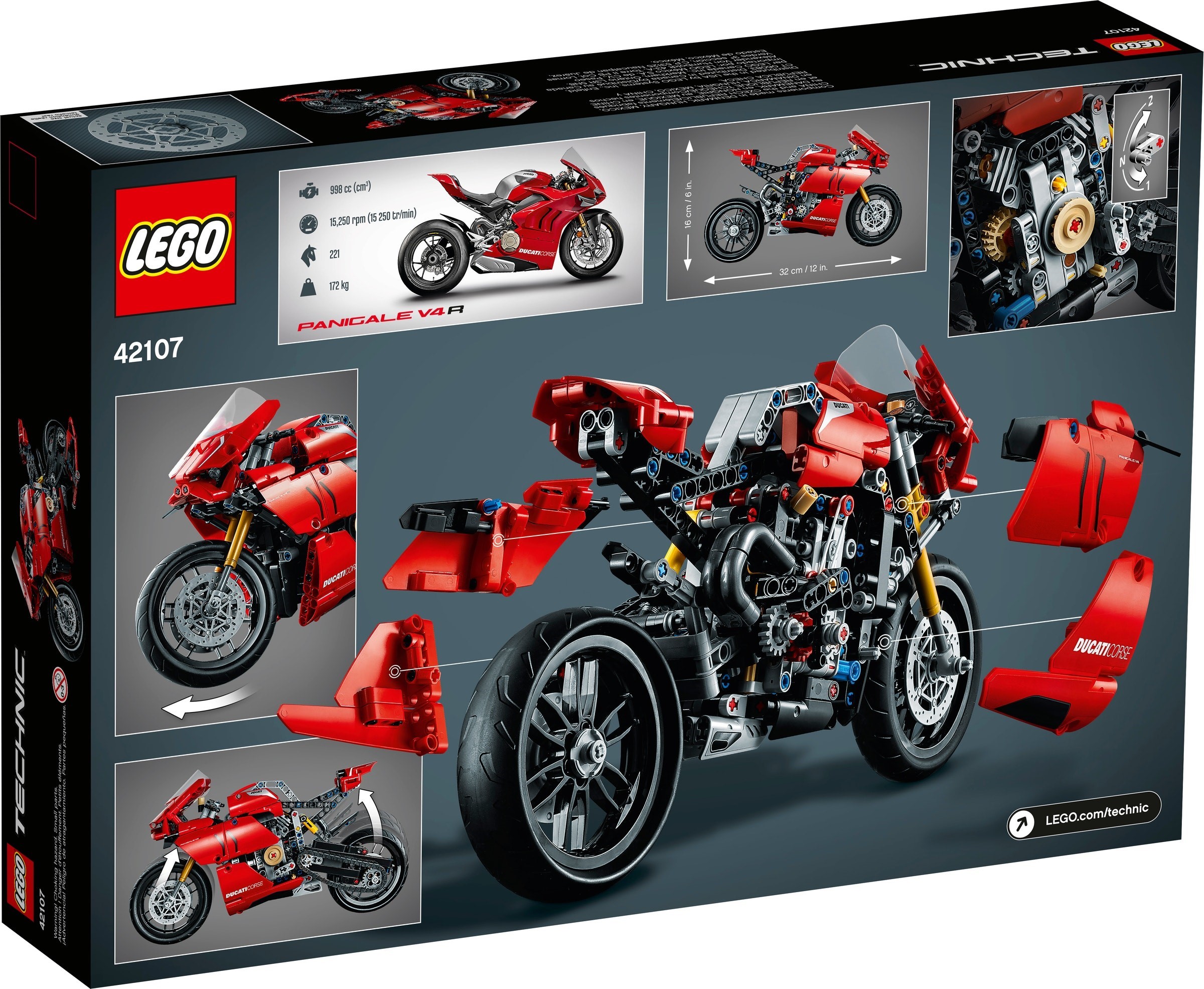 ����������� LEGO 42107 - ���� Ducati Panigale V4 R