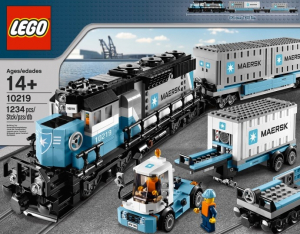 LEGO 10219 Maersk Train - ���� ����� ������